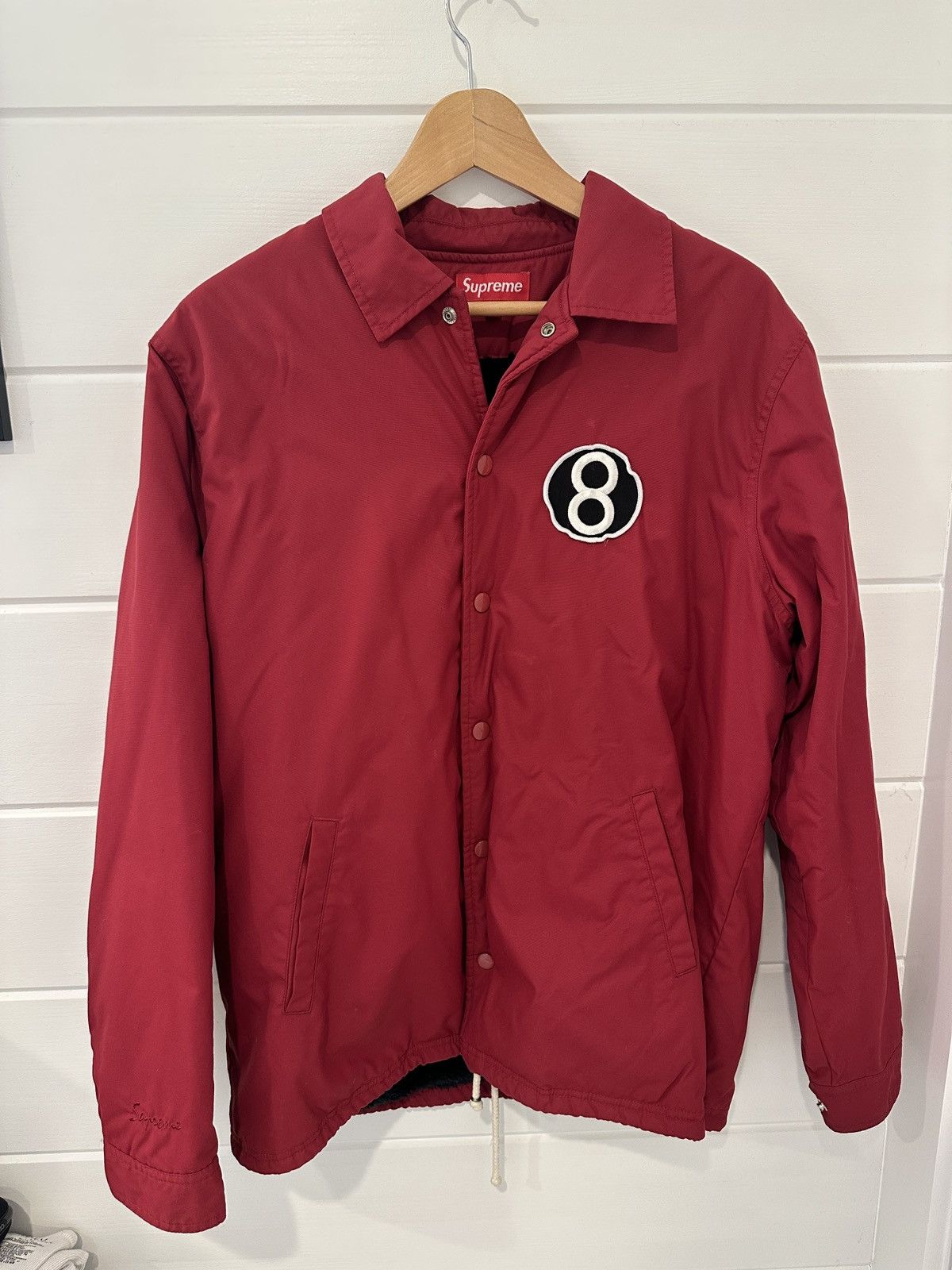 Supreme Vintage Supreme 8-Ball Fur-Lined Jacket Size US M / EU 48-50 / 2 - 1 Thumbnail