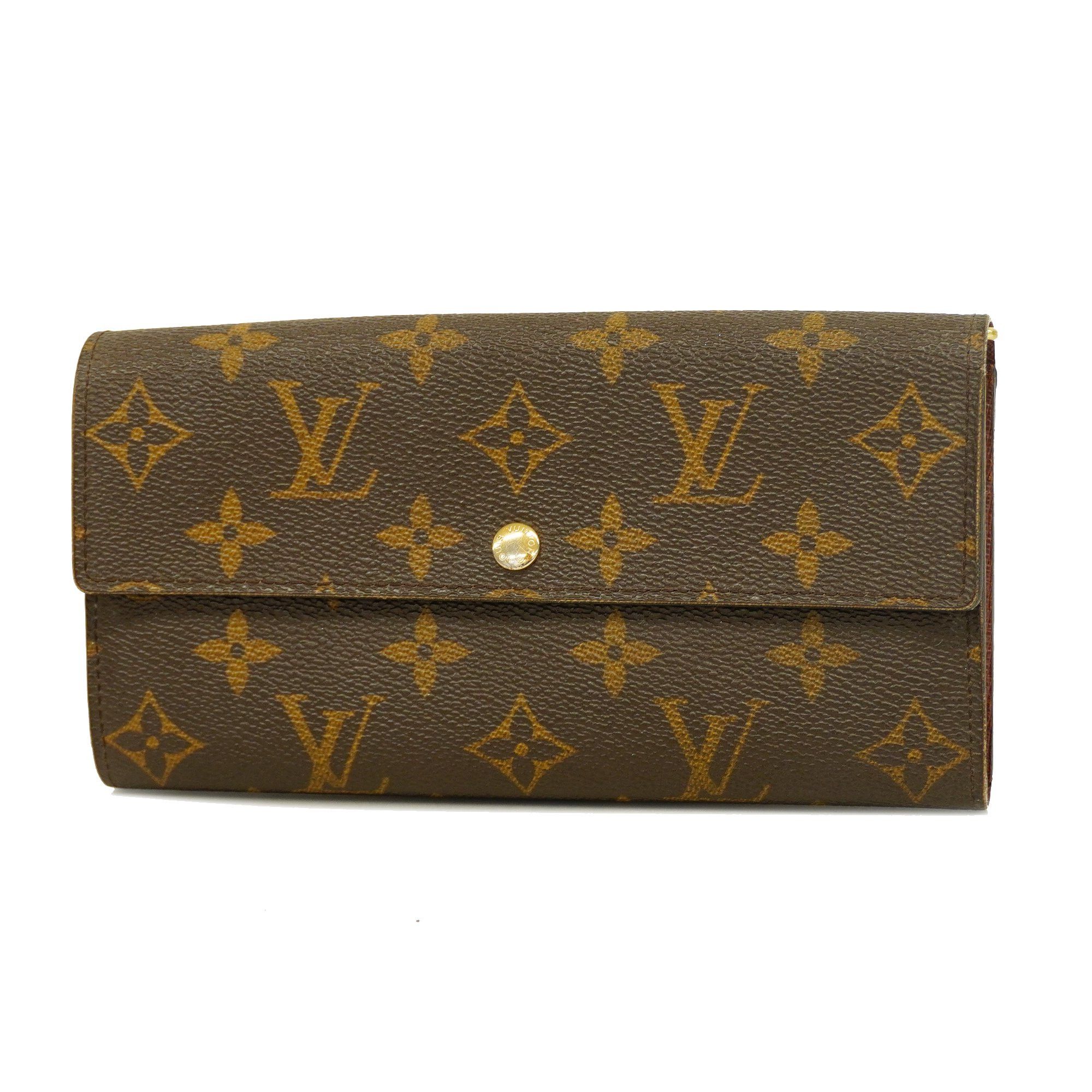 LOUIS VUITTON Portefeuille Sarah Used Wallet Monogram M61734