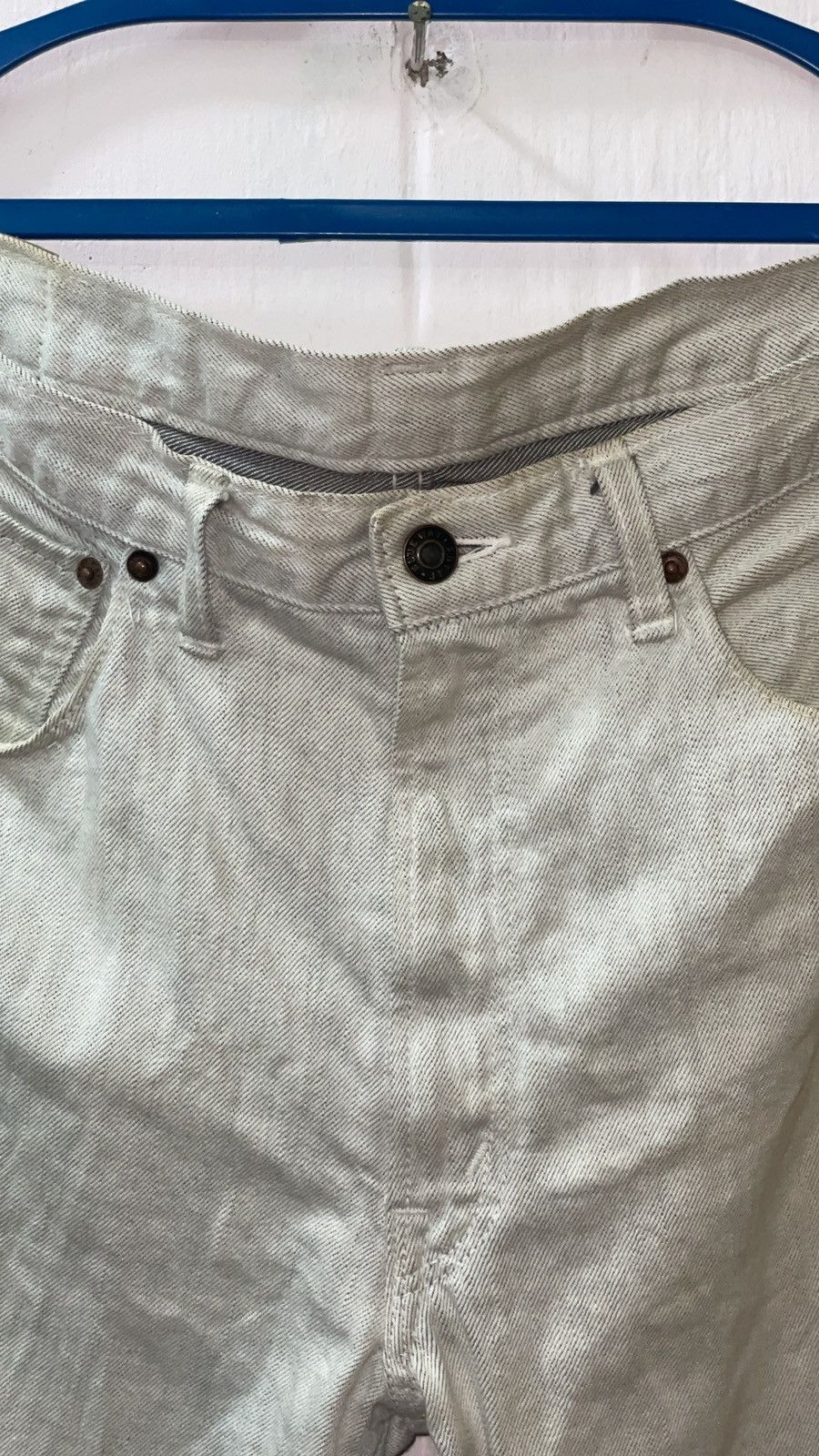 Japanese Brand Blue way denim jeans Size US 33 - 3 Thumbnail