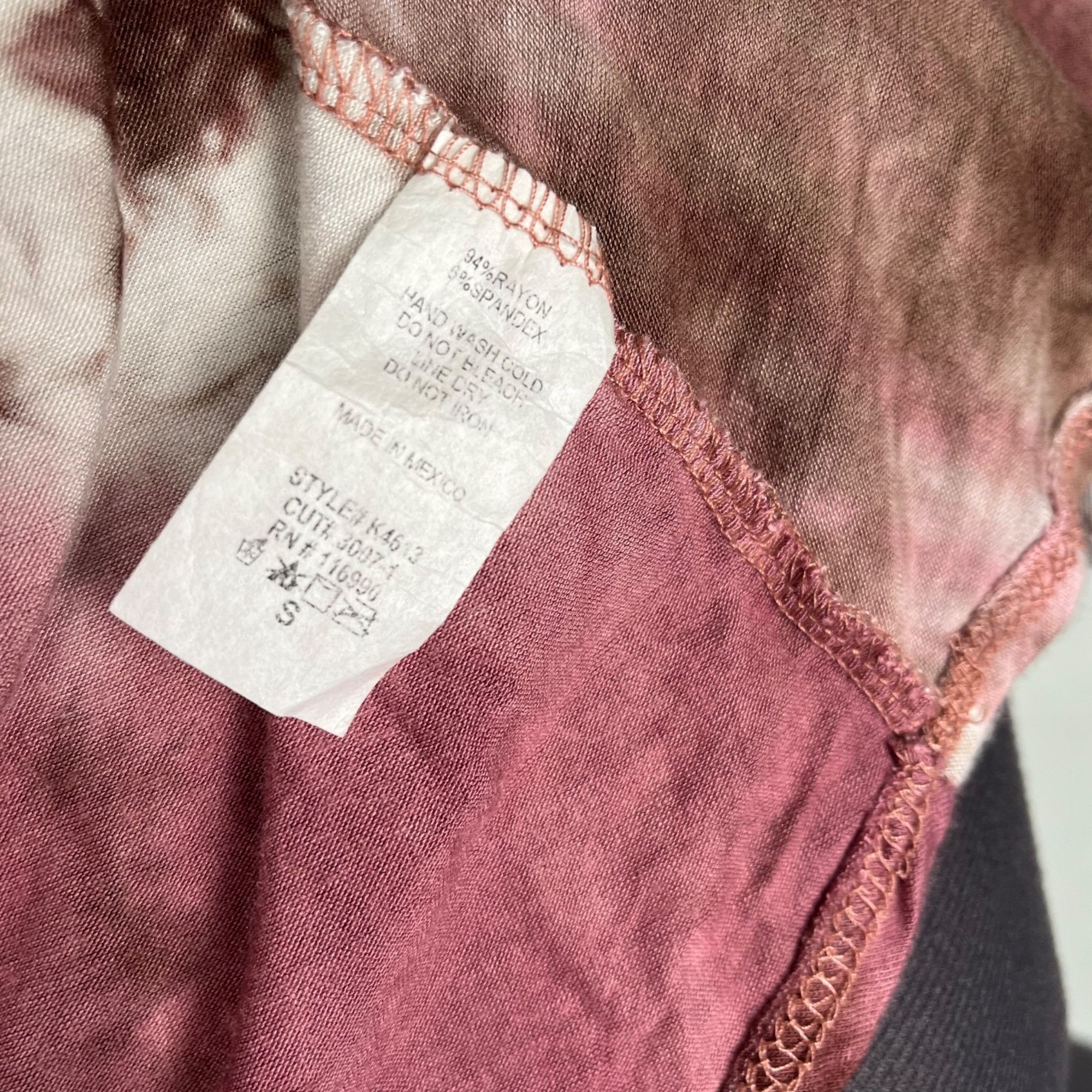Other Ginger G Women's Sleeveless Top Batik-Print Keyhole-Back Siz Size S / US 4 / IT 40 - 6 Thumbnail