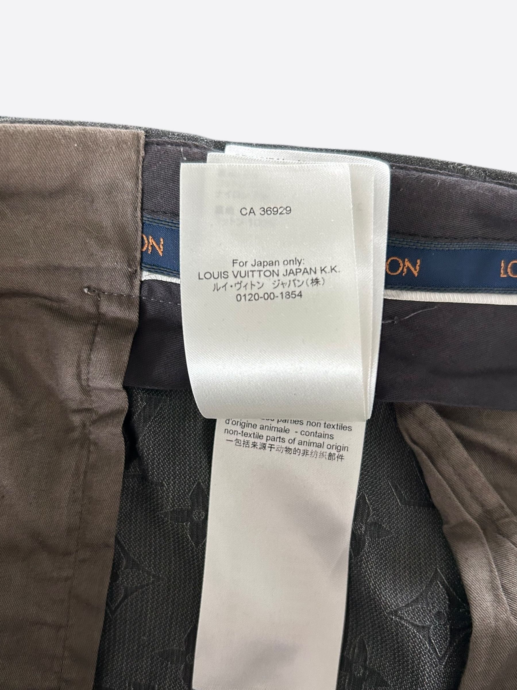 Louis Vuitton Louis Vuitton Black Monogram Dress Pants Size US 32 / EU 48 - 7 Thumbnail