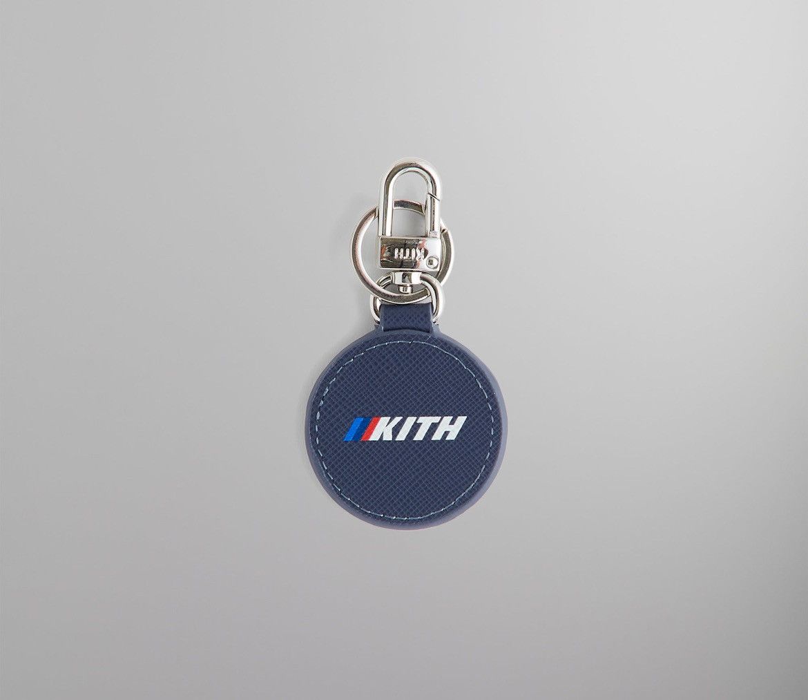 Kith BMW Rondel Leather Keyring Techno Violet
