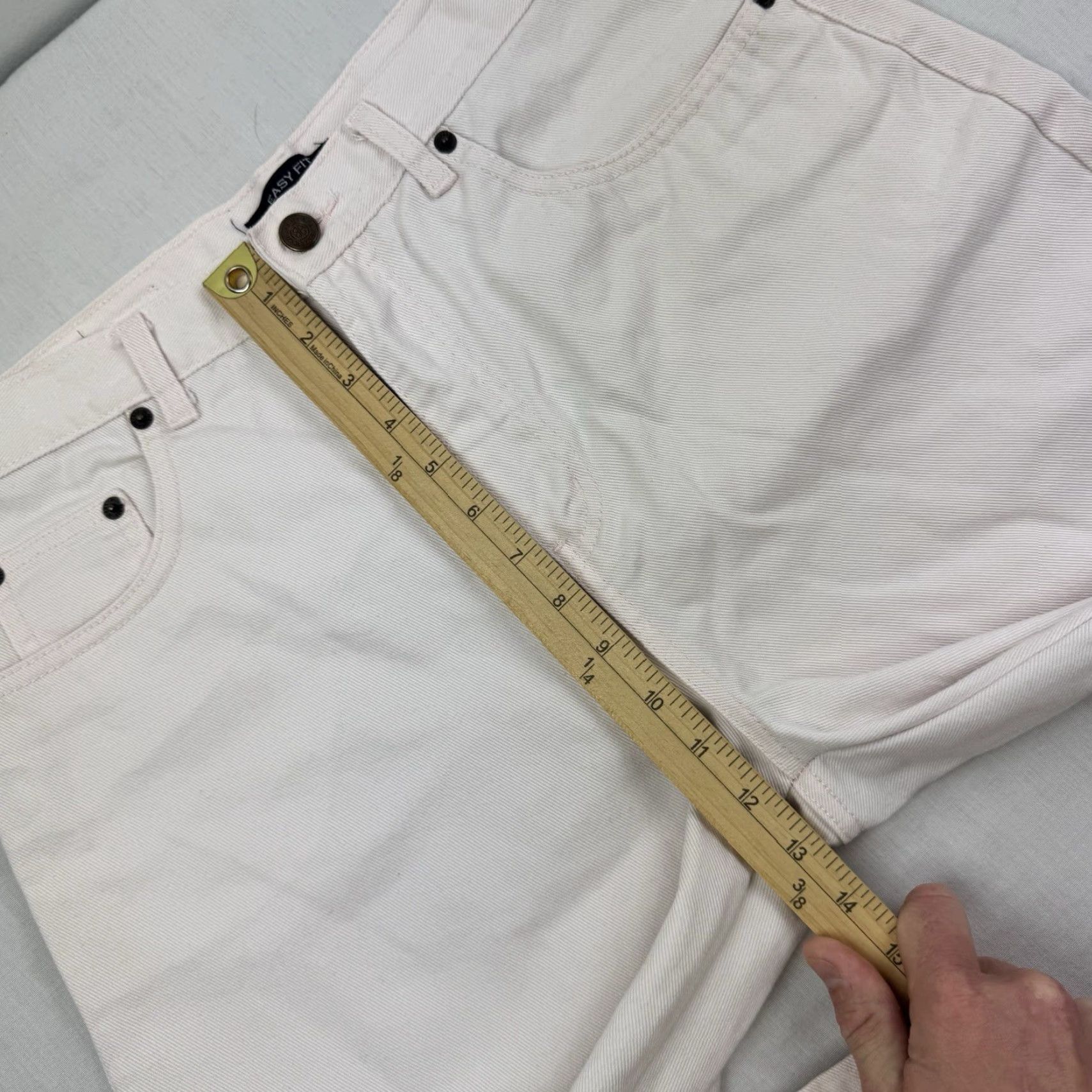 Bill Blass VINTAGE Bill Blass Jeans Womens 12 Petite Pink Mom High Rise 90s Y2K Size 34" / US 12 / IT 48 - 6 Thumbnail