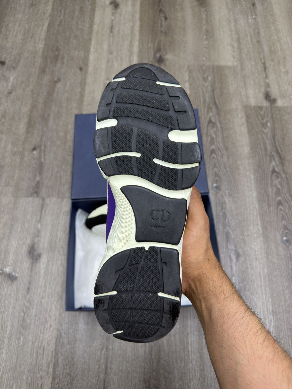 Dior Dior B22 Violet White Size US 11 / EU 44 - 5 Thumbnail