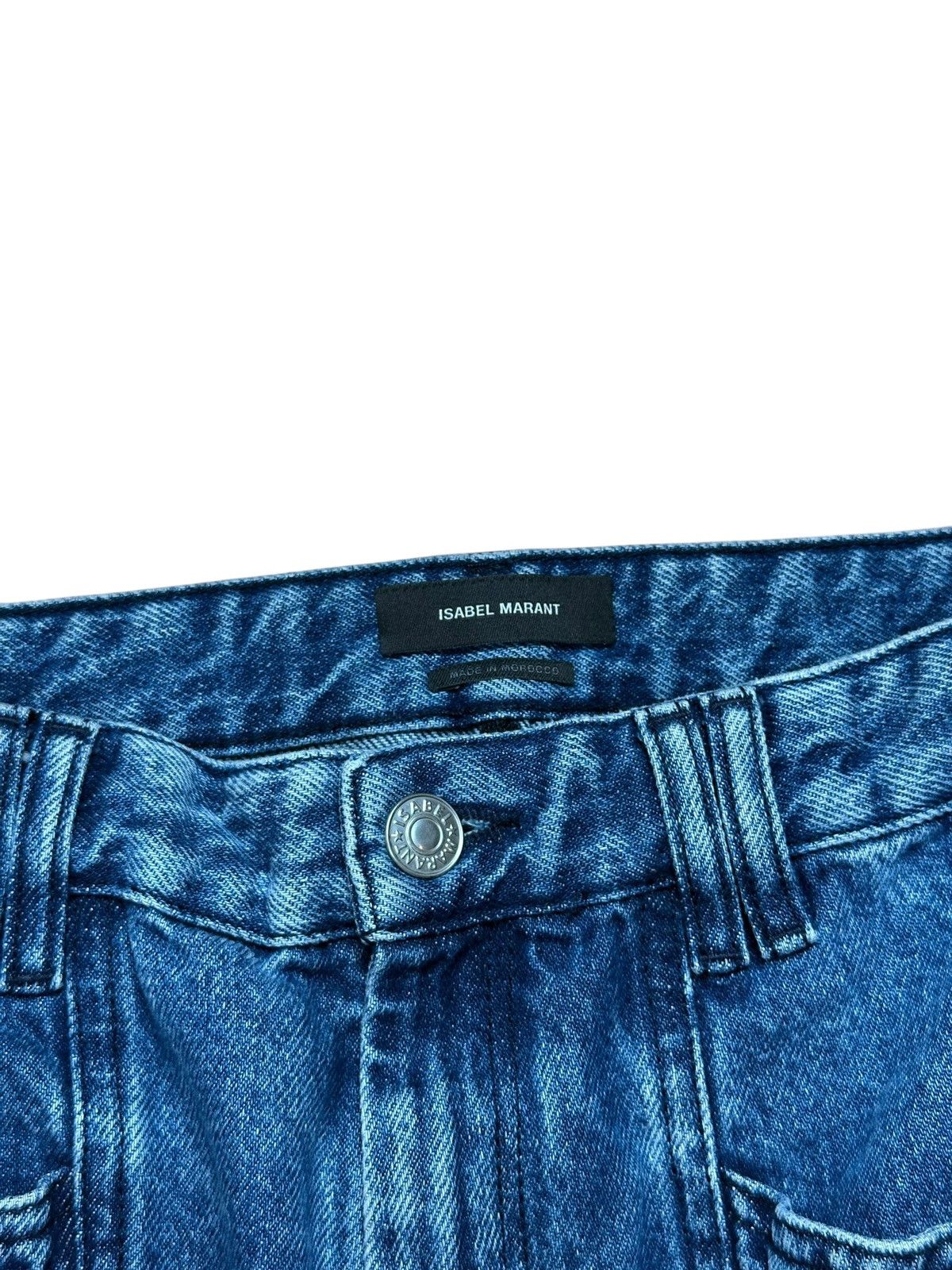 Isabel Marant Isabel Marant Etoile Men's Blue Straight Leg Denim Jeans 40 Size US 36 / EU 52 - 6 Thumbnail