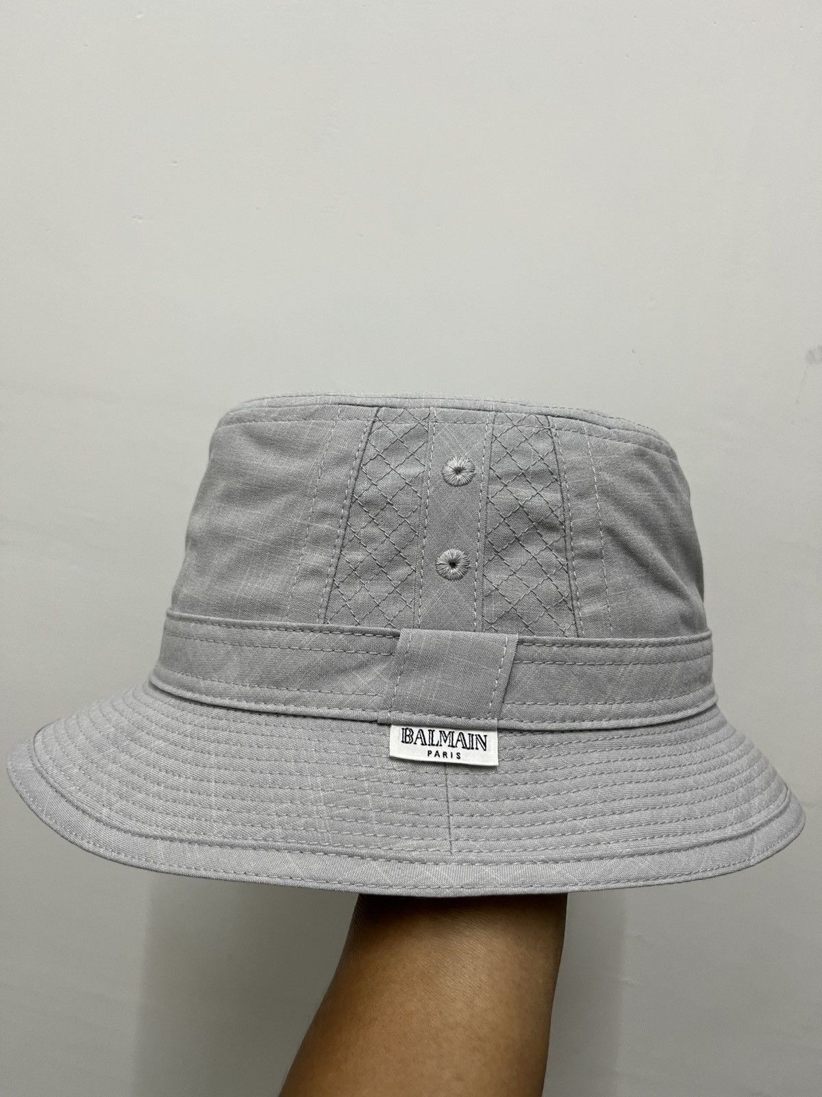Balmain Vintage Balmain Paris Polyester Bucket Hats Size ONE SIZE - 2 Thumbnail