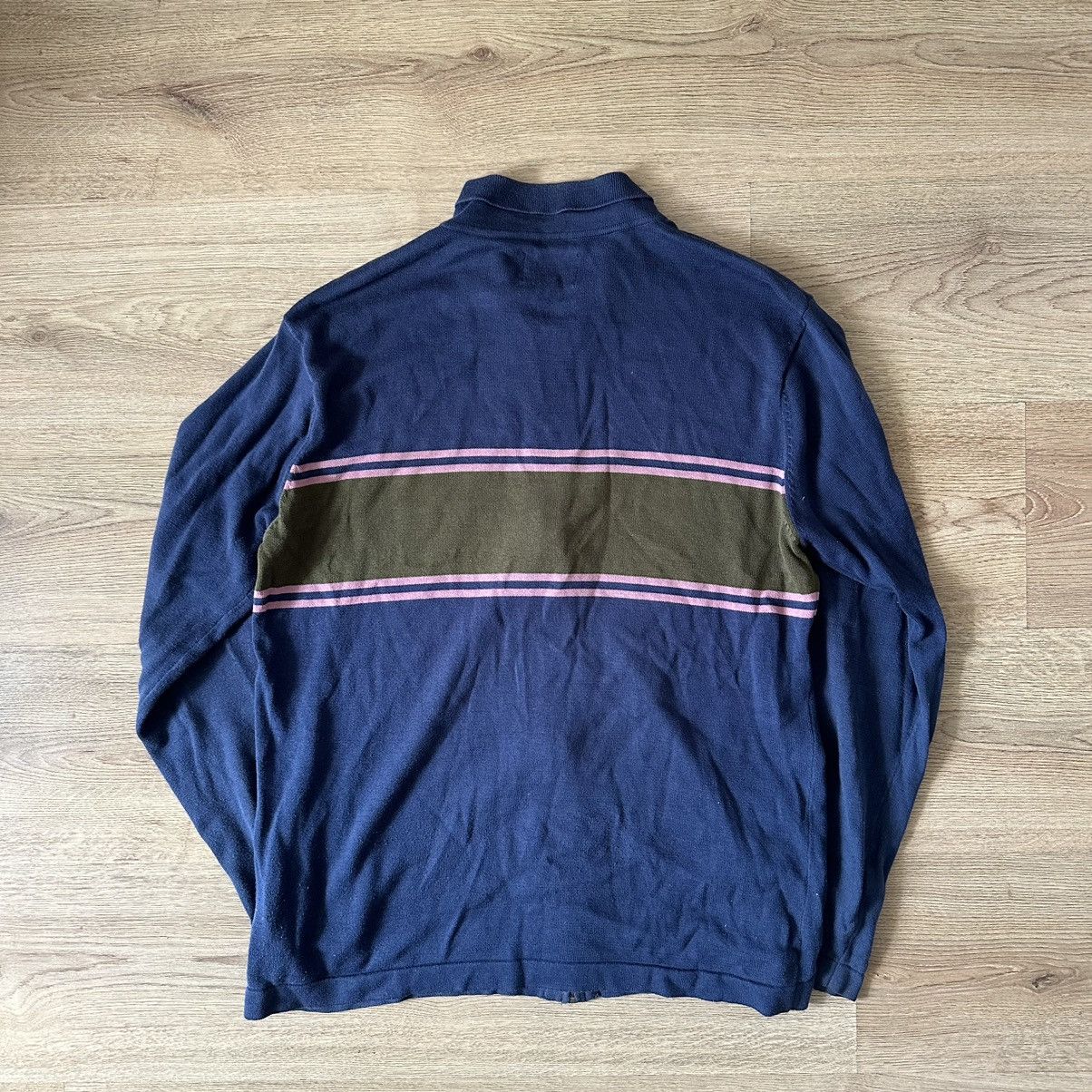 Stussy Stussy striped zipped polo shirt Size US S / EU 44-46 / 1 - 2 Thumbnail