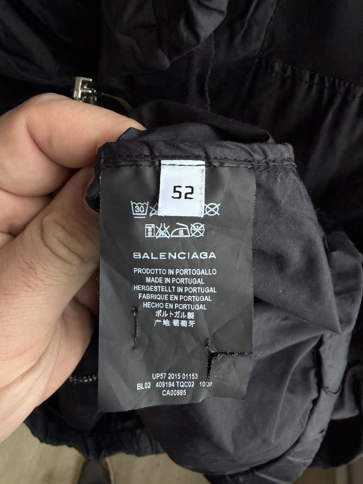 Balenciaga BALENCIAGA jacket Multi Zip SS15 Hoodie men’s black Size US L / EU 52-54 / 3 - 19 Thumbnail
