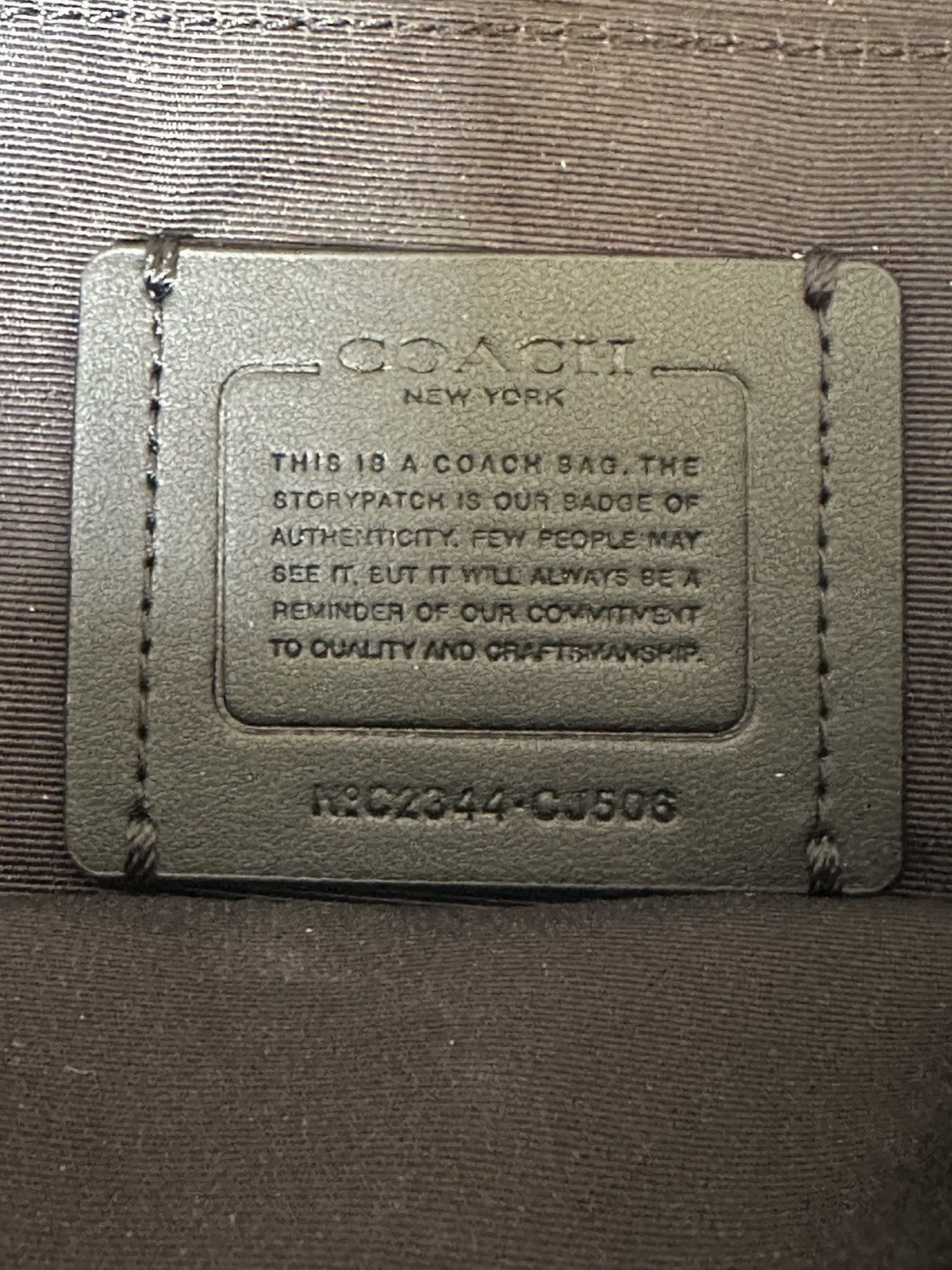 Coach Coach Black Jacquard Print Elias Bag Size ONE SIZE - 3 Thumbnail