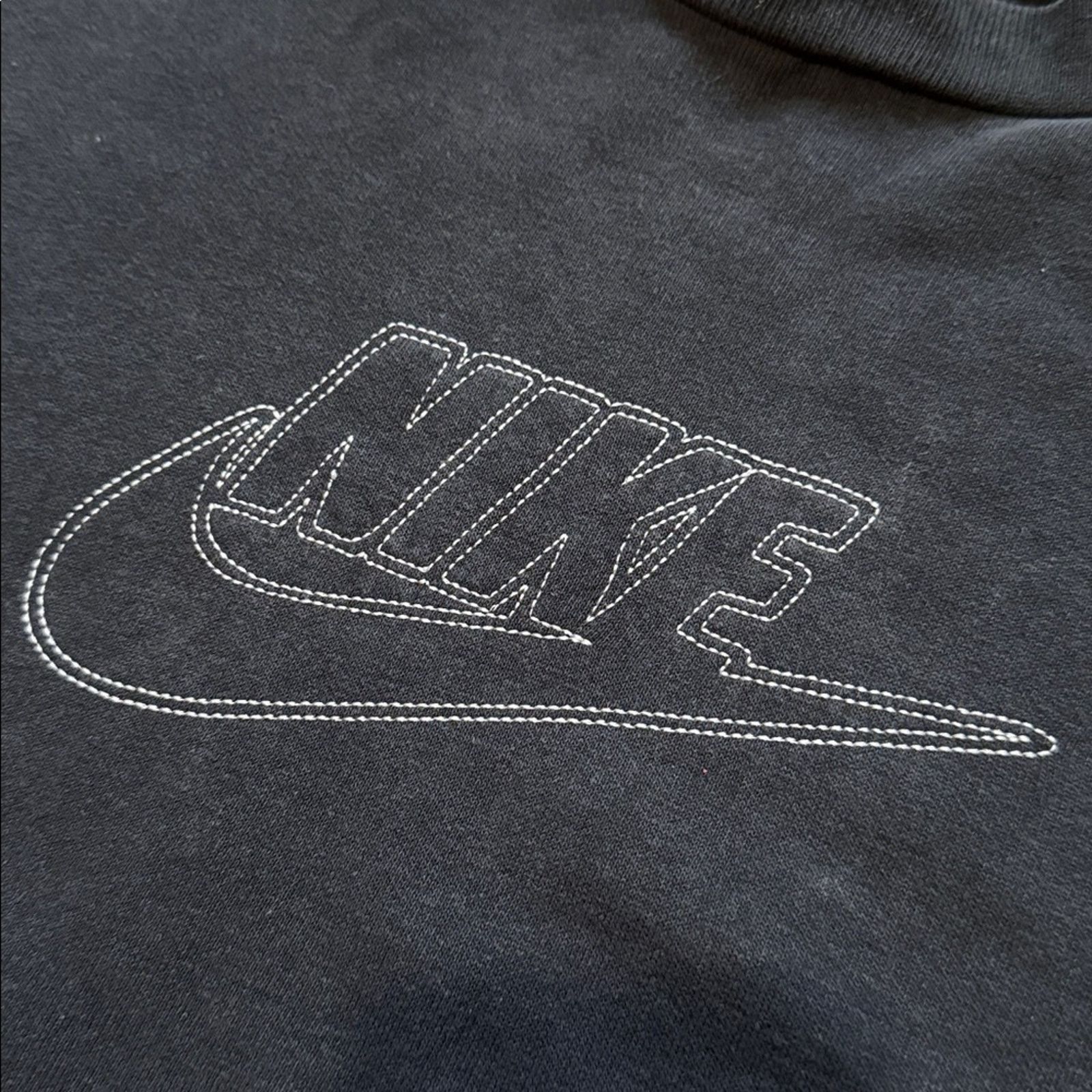 Nike Y2K Nike Spell Out Center Swoosh Contrast Stitch Crewneck Size US M / EU 48-50 / 2 - 3 Thumbnail