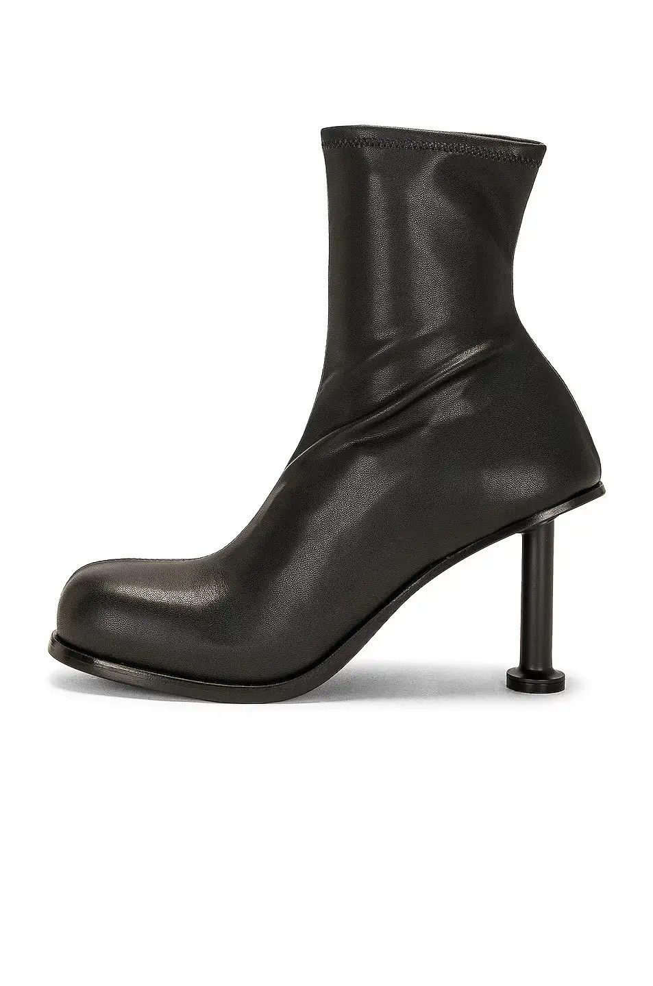 Balenciaga o1w1db10625 Mallorca 80mm Booties in Black Size US 11 / IT 41 - 5 Thumbnail