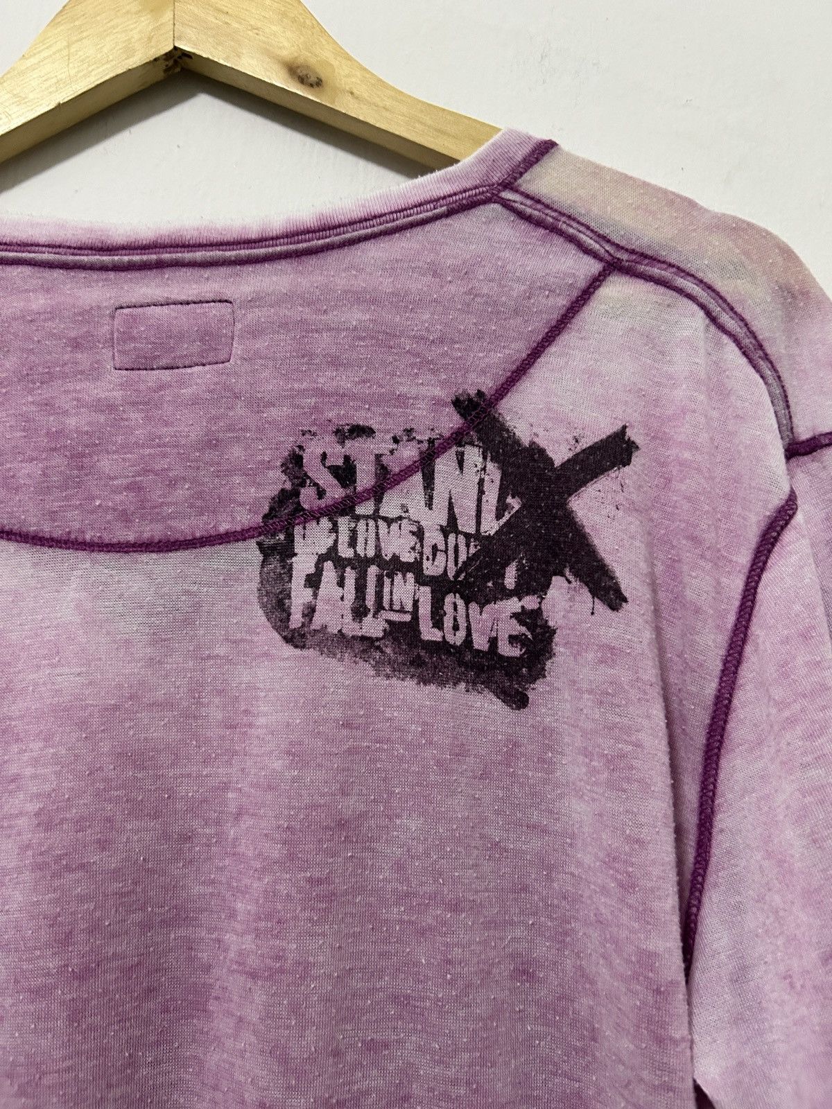 PPFM PPFM Poem Punk Grunge Style V Neck T Shirt Size US L / EU 52-54 / 3 - 6 Thumbnail