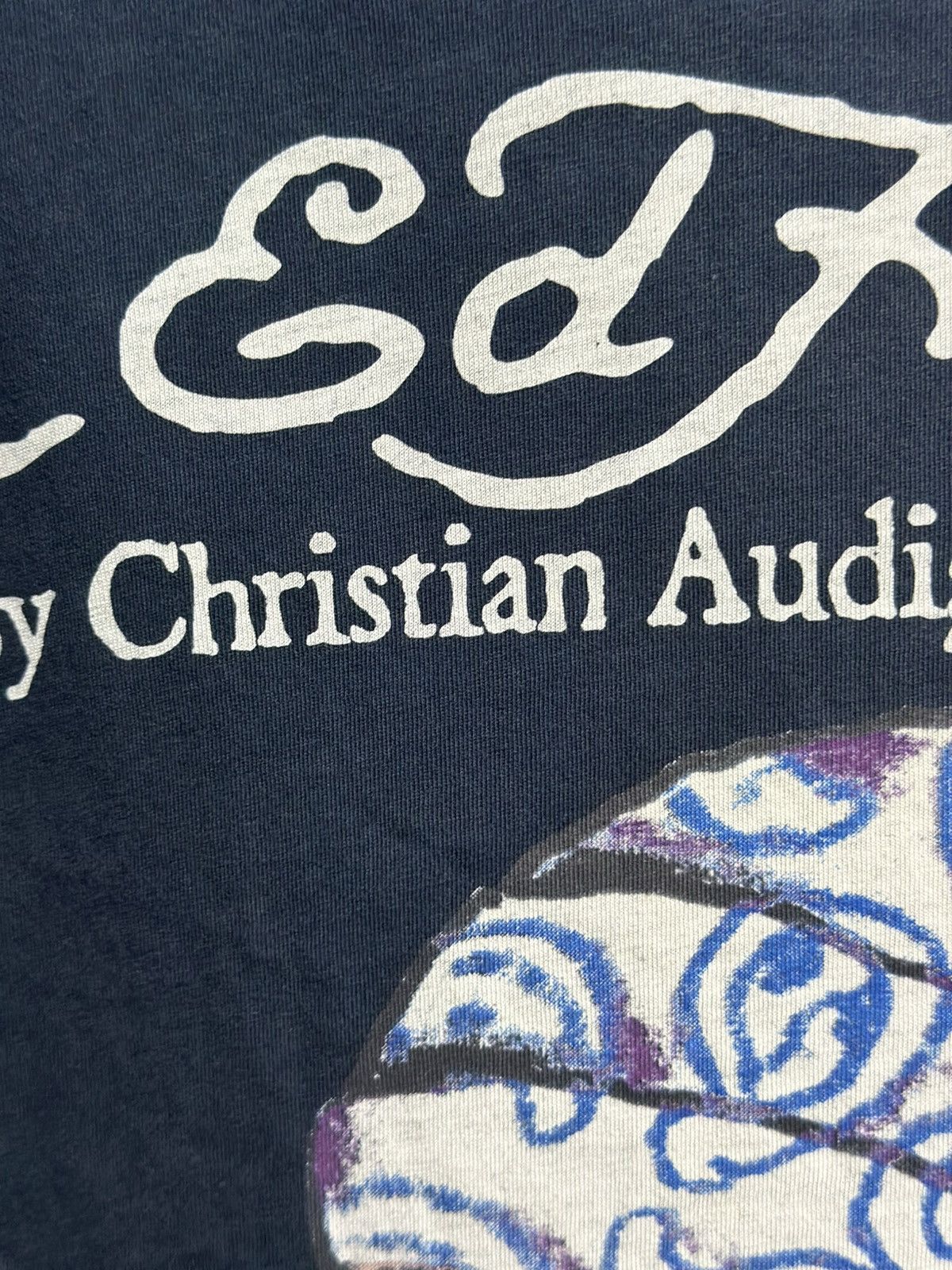 Christian Audigier × Edwin × Vintage Vintage Ed Hardy By Christian Audigier Sun Faded Tee Size US M / EU 48-50 / 2 - 3 Thumbnail