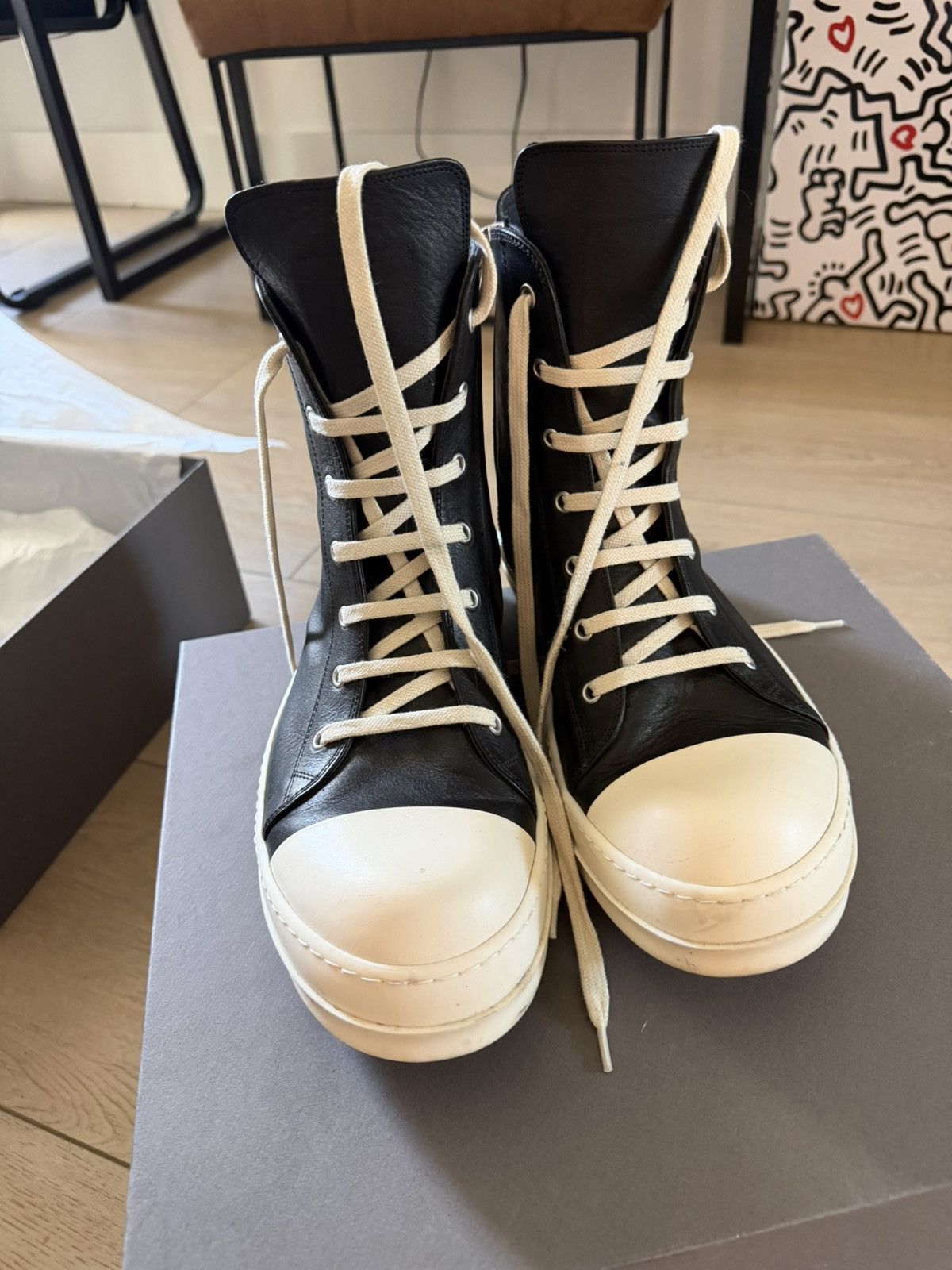 Rick Owens Rick Owens LOO Sneakers – Size 46 (US 13) Size US 13 / EU 46 - 1 Thumbnail