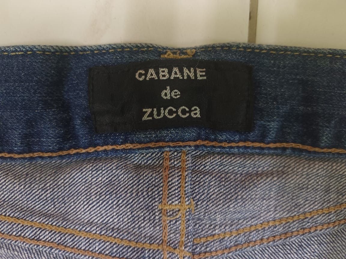 CABANE de ZUCCa Cabane De Zucca Buckle Back Selvedge Jeans Size US 31 - 21 Thumbnail