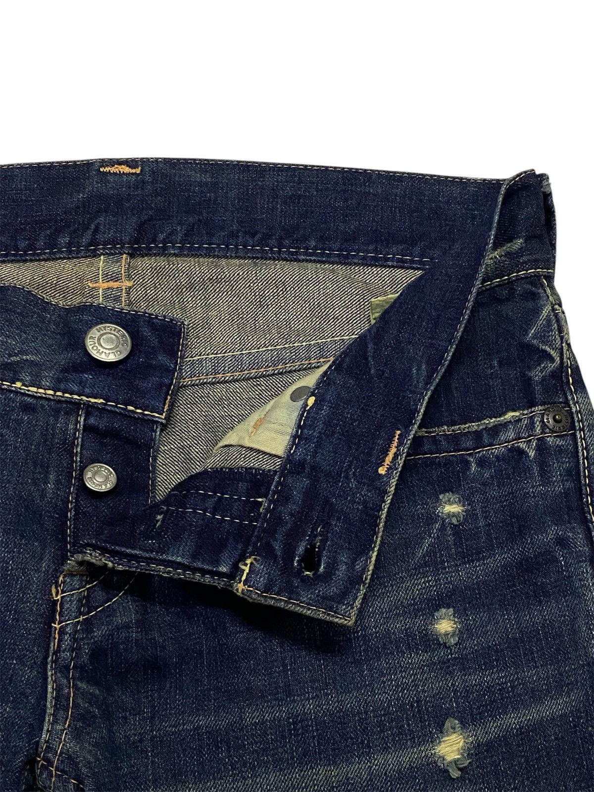 Hysteric Glamour Hysteric Glamour Ripped Distressed Denim Jeans Size 30" / US 8 / IT 44 - 8 Thumbnail
