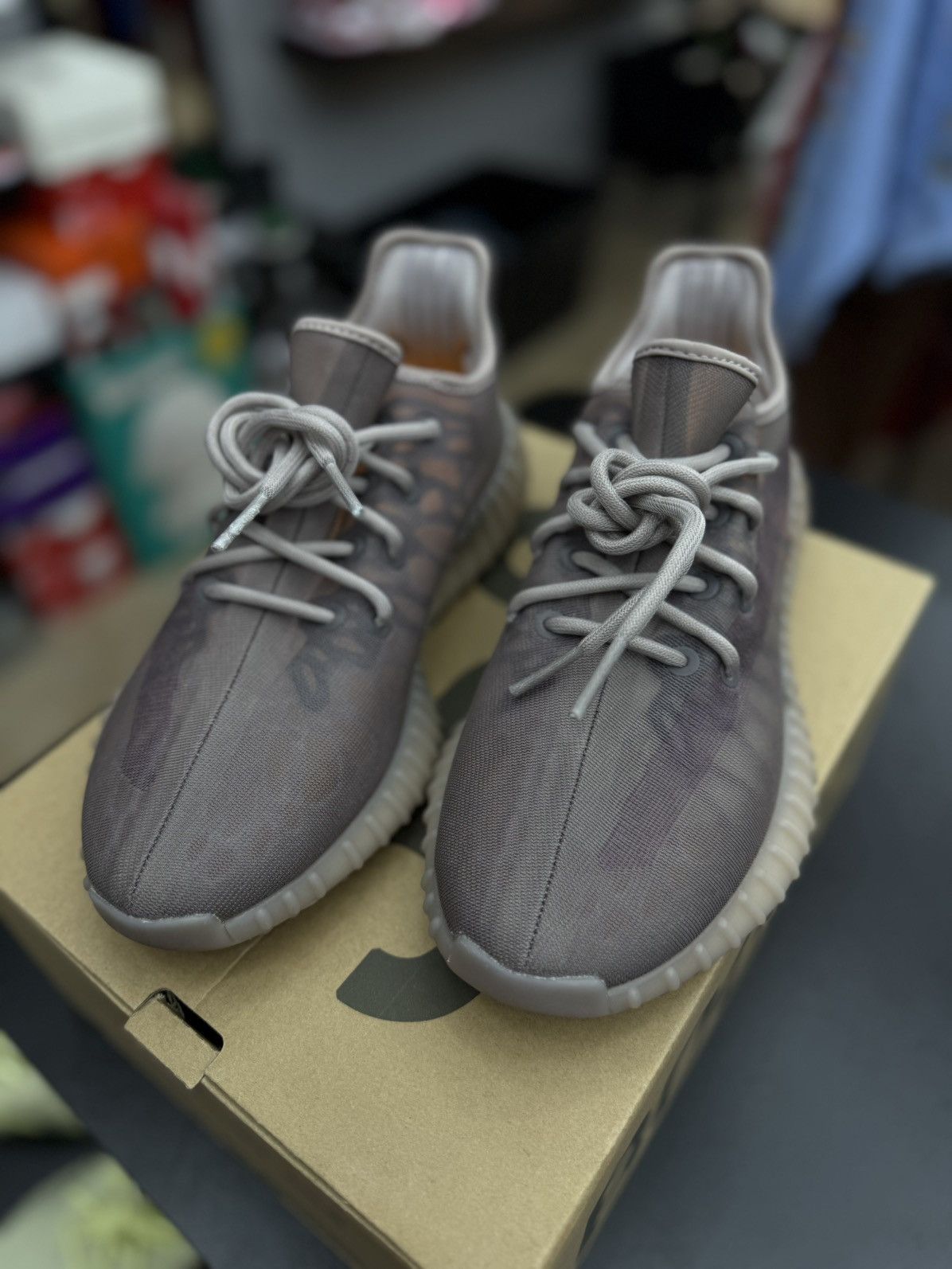 Yeezy Yeezy 350 Mono Mist Grey Size 8 Brand New W Box Size US 8 / EU 41 - 11 Thumbnail