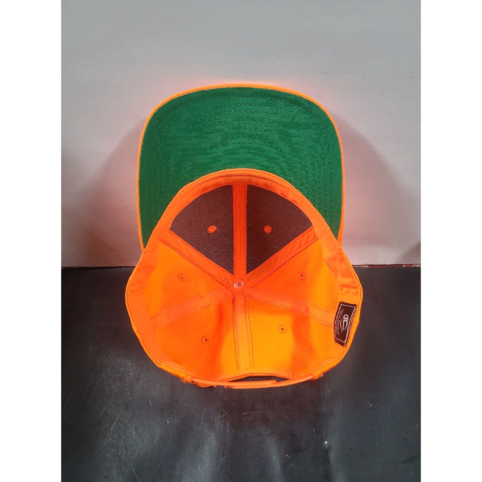 Hunter Outdoor Cap Blaze Orange Safety SnapBack Baseball Hat Cap Hunting Blaze Orange, Adjust. Unisex Adults, Adjustable, Solid, Casual, Workwear Size 44L - 7 Thumbnail
