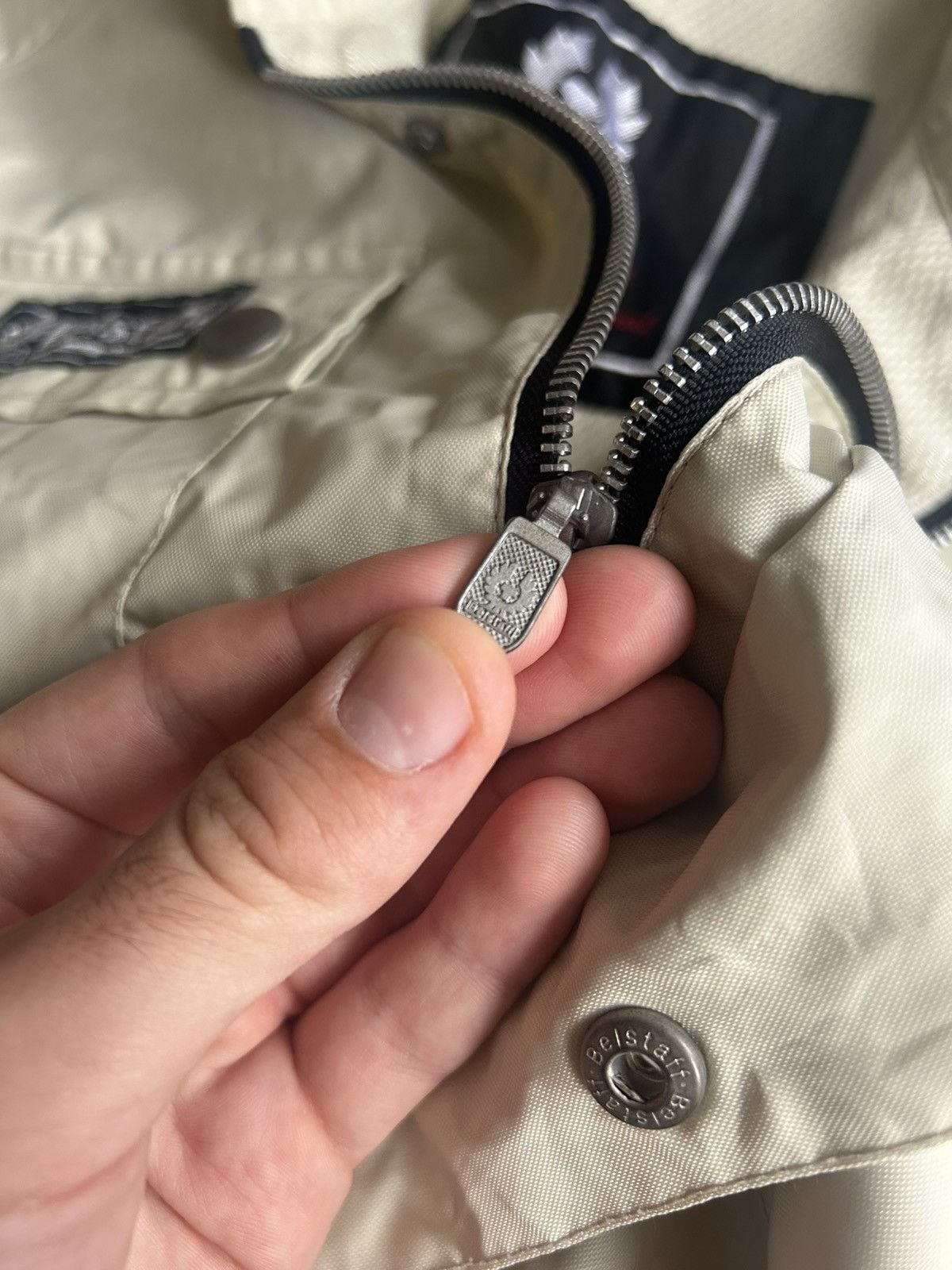 Belstaff Vintage Belstaff Nylon Bomber Jacket Unisex 00s Rare Casual Size US L / EU 52-54 / 3 - 14 Thumbnail