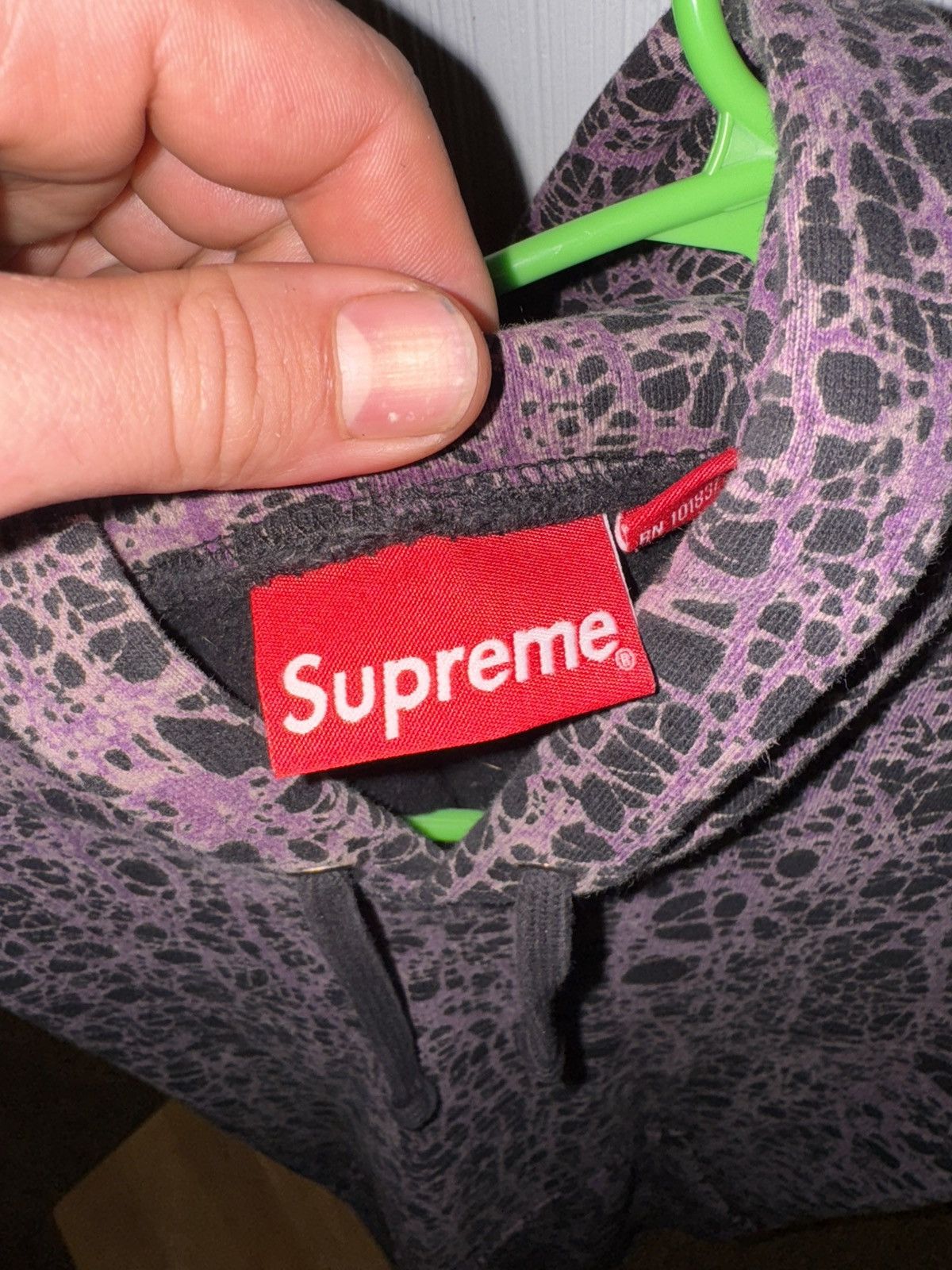 Supreme Supreme Hoodie 19SS Maeble Hooded Sweatshirt Cotton Purple Size US L / EU 52-54 / 3 - 3 Thumbnail
