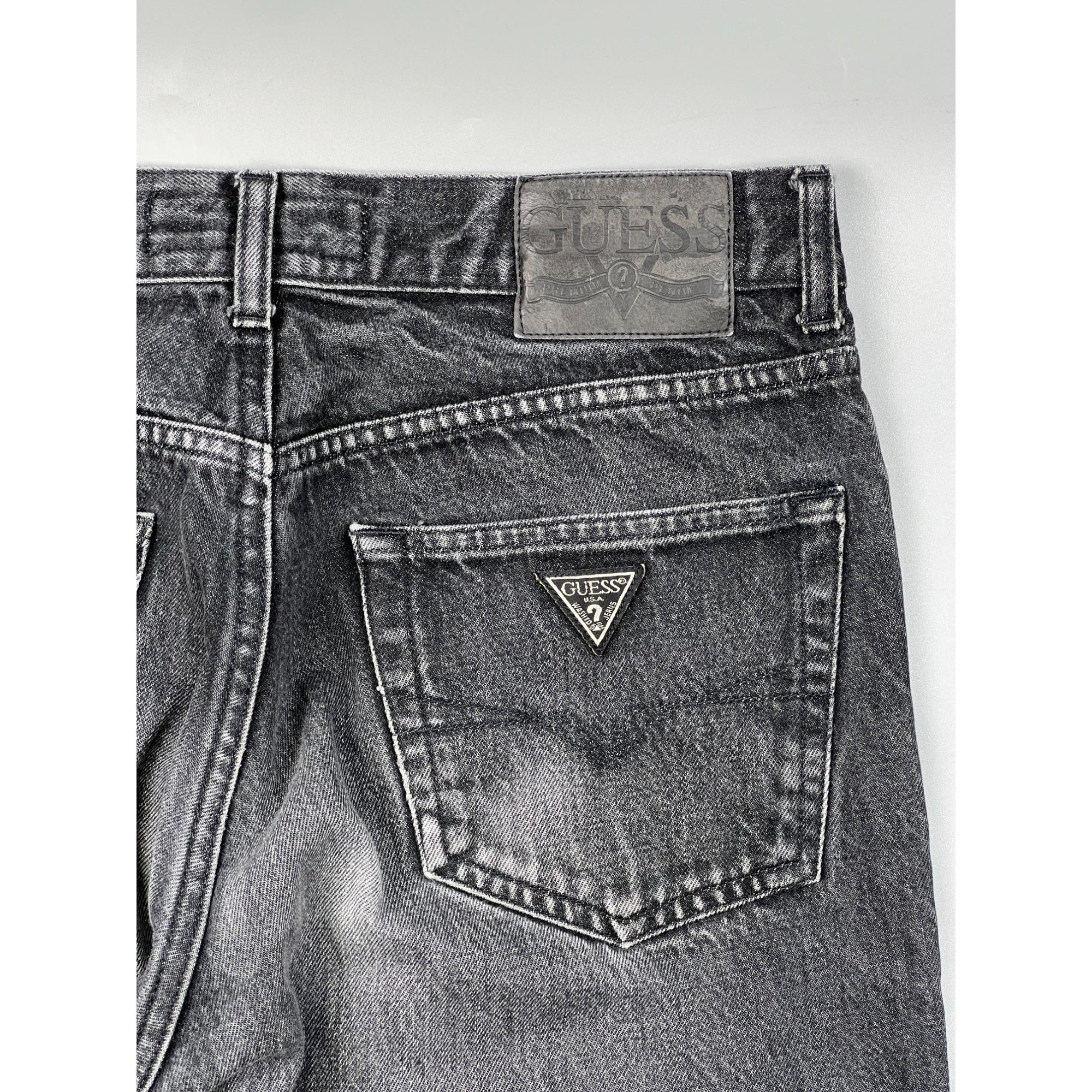Guess Guess Jeans Straight Cut Gray Jeans (Y0730) Size US 32 / EU 48 - 14 Thumbnail