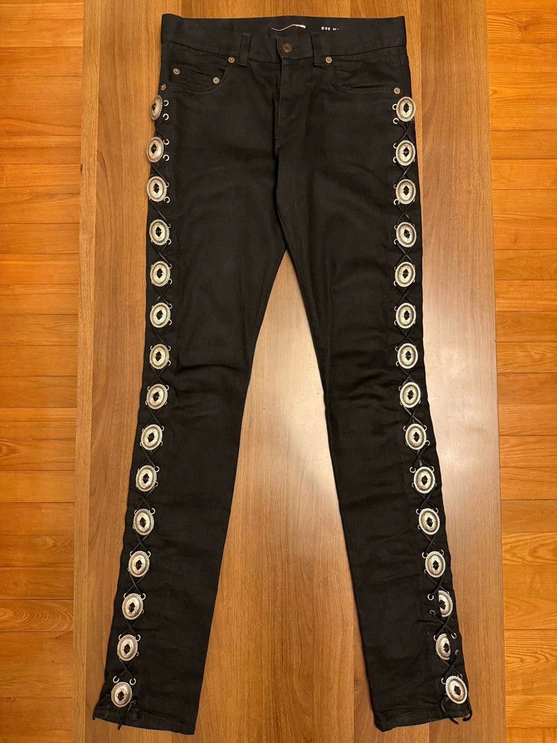 Saint Laurent Paris Saint Laurent Paris 15ss copper coin jeans-2507 Size US 28 / EU 44 - 7 Thumbnail
