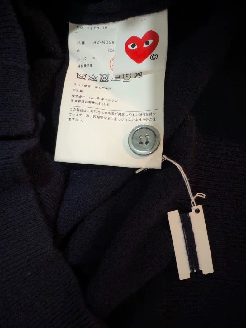 Comme des Garcons Comme Des Garcons Cardigan, navy blue Size US XL / EU 56 / 4 - 4 Thumbnail