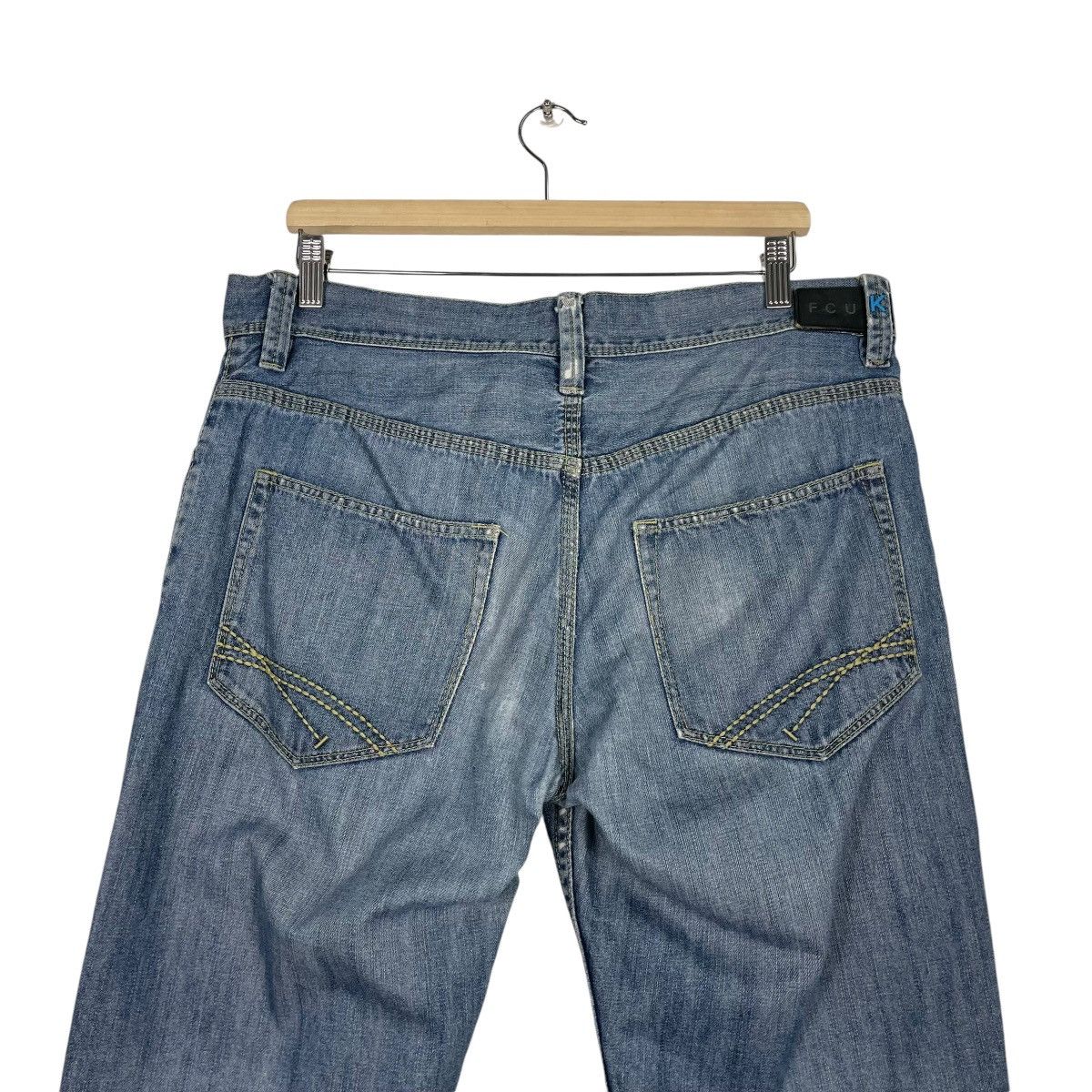 FCUK × French Connection × Jean 💥FCUK REGULAR STRAIGHT LEG JEAN Size US 34 / EU 50 - 7 Thumbnail