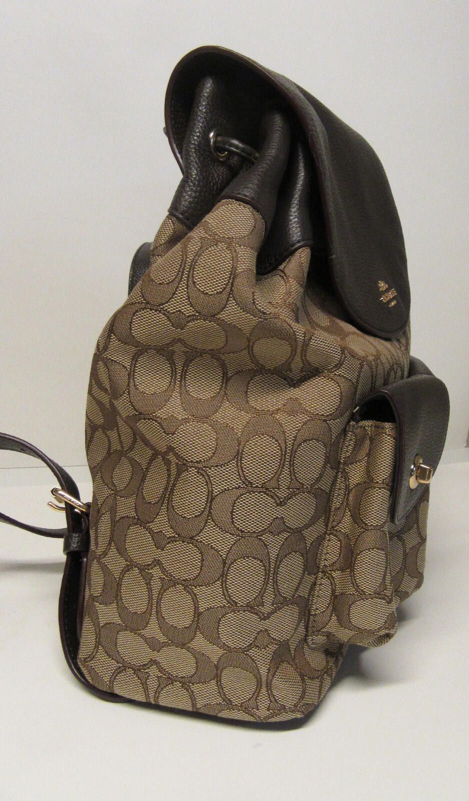 Coach Coach Outline Signature Billie Backpack F30275 NEW NWT Size ONE SIZE - 4 Thumbnail
