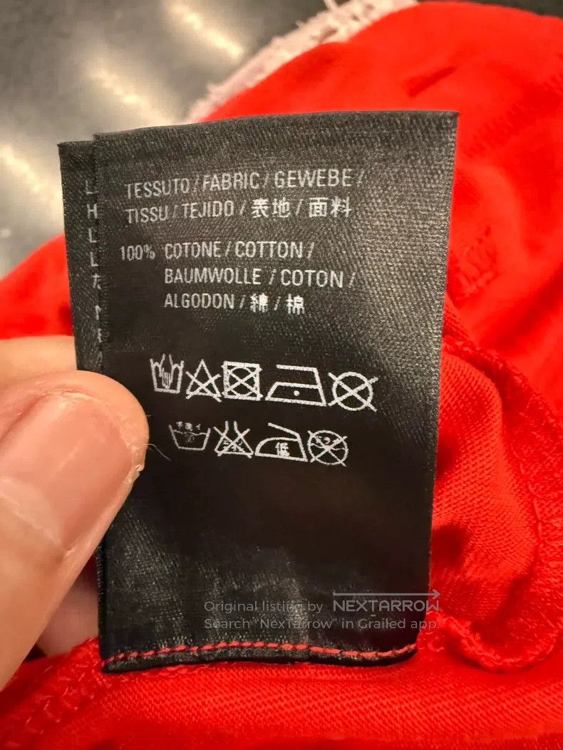 Balenciaga Balenciaga Coca-Cola wave embroidery red short-sleeve T-sh Size US S / EU 44-46 / 1 - 6 Thumbnail