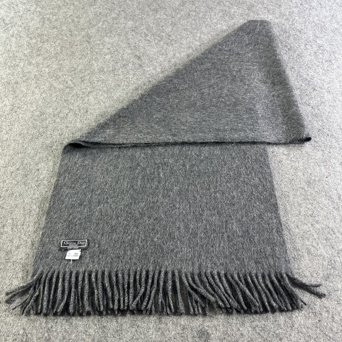 Christian Dior Monsieur × Vintage Christian Dior Monsieur Scarf / Muffler / Neckwear T828 Size ONE SIZE - 3 Thumbnail