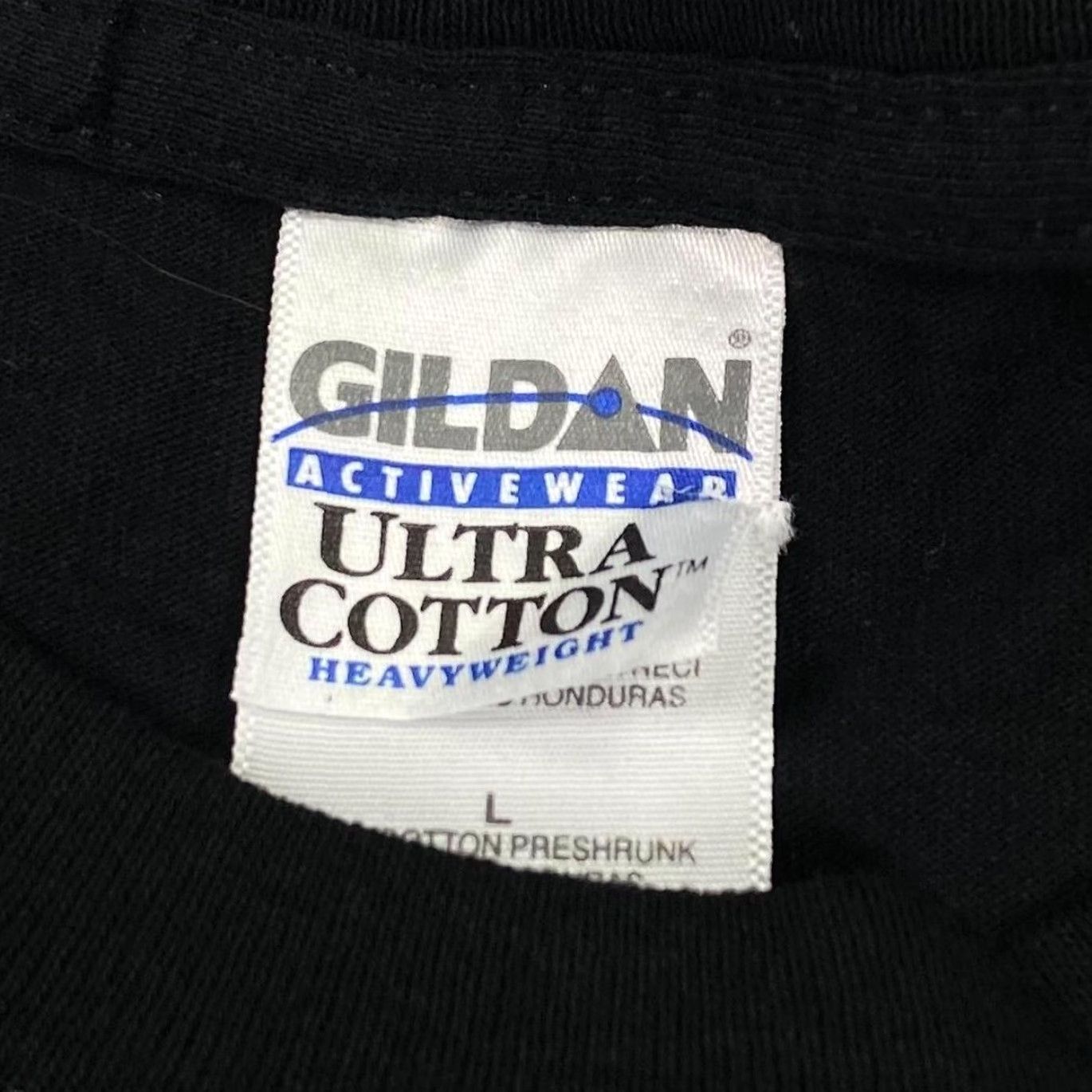 Gildan VINTAGE Florida (1999) Beach Souvenir Spellout Graphic T-Shirt Large Black Mens Shirt Size US L / EU 52-54 / 3 - 4 Thumbnail