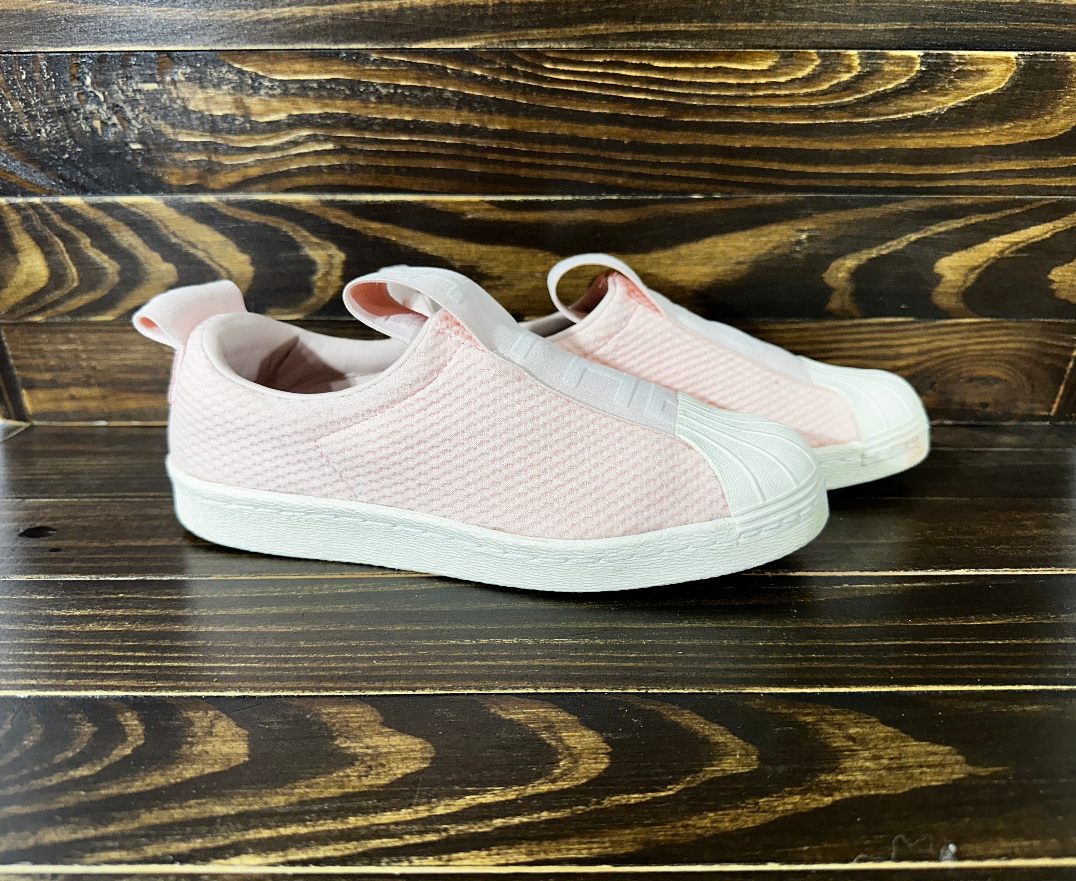 Adidas Adidas Superstar bw3s Slip On W 'Pink White' Womens Sneakers Size US 6 / IT 36 - 14 Thumbnail