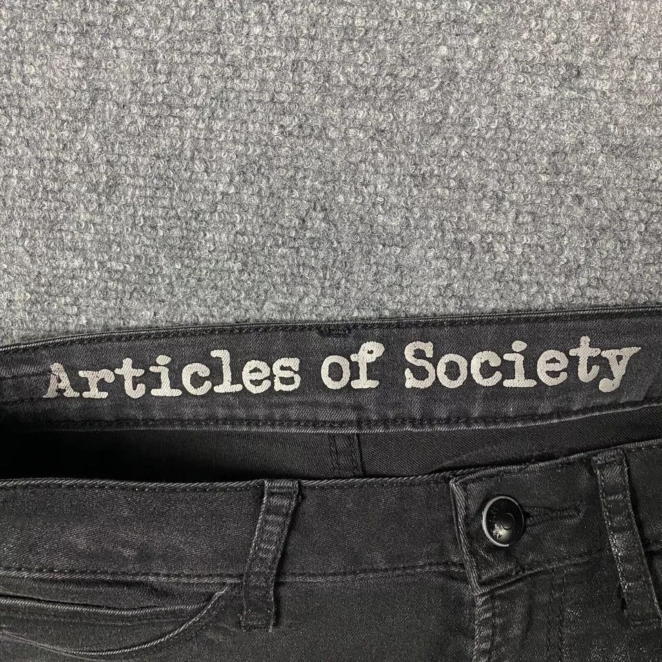 Other Articles of Society Jeans Women's Size 28 Glitter Black Size 28" / US 6 / IT 42 - 8 Thumbnail