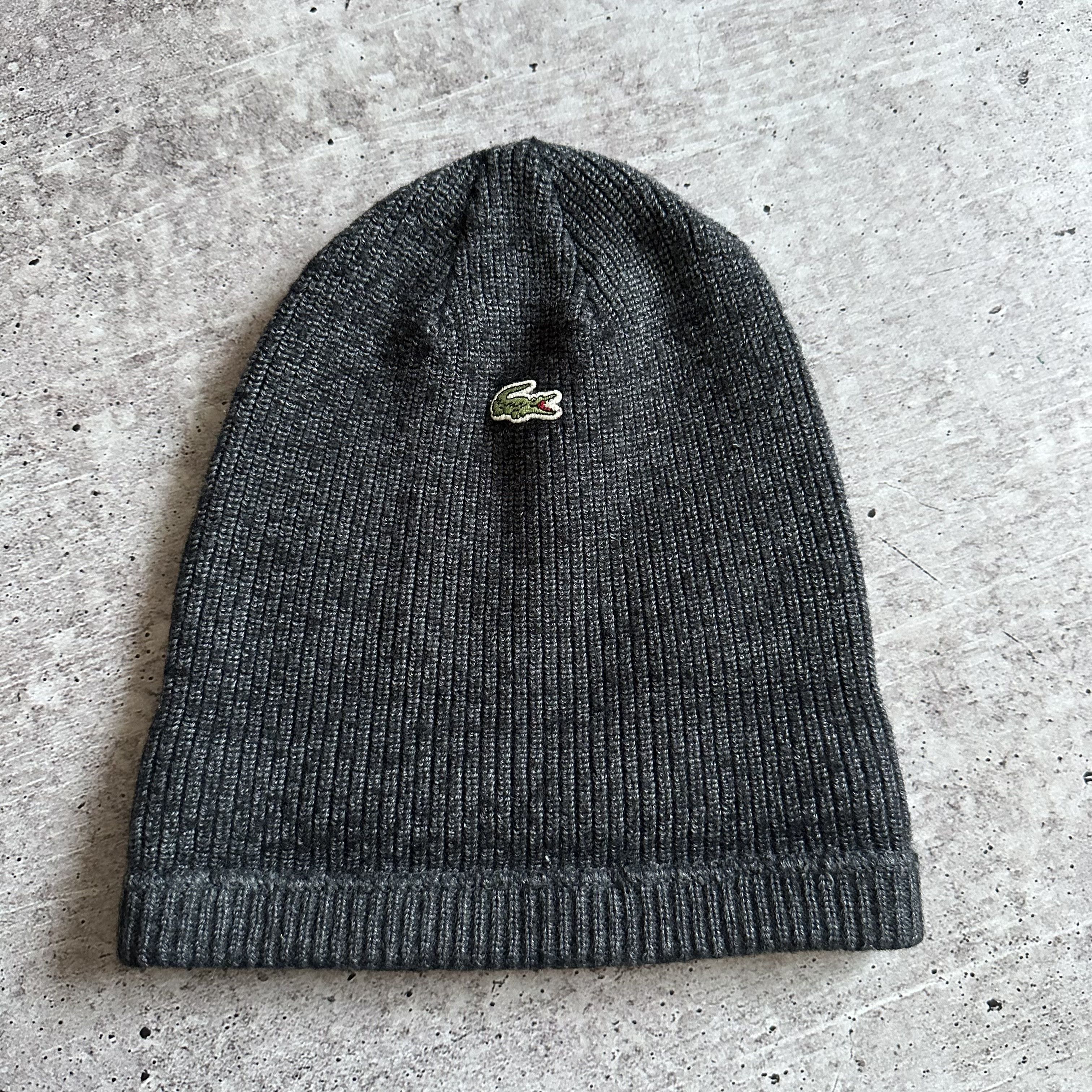 Lacoste Lacoste Chemise Vintage Beanie hat Made in France 🇫🇷 Size ONE SIZE - 5 Thumbnail