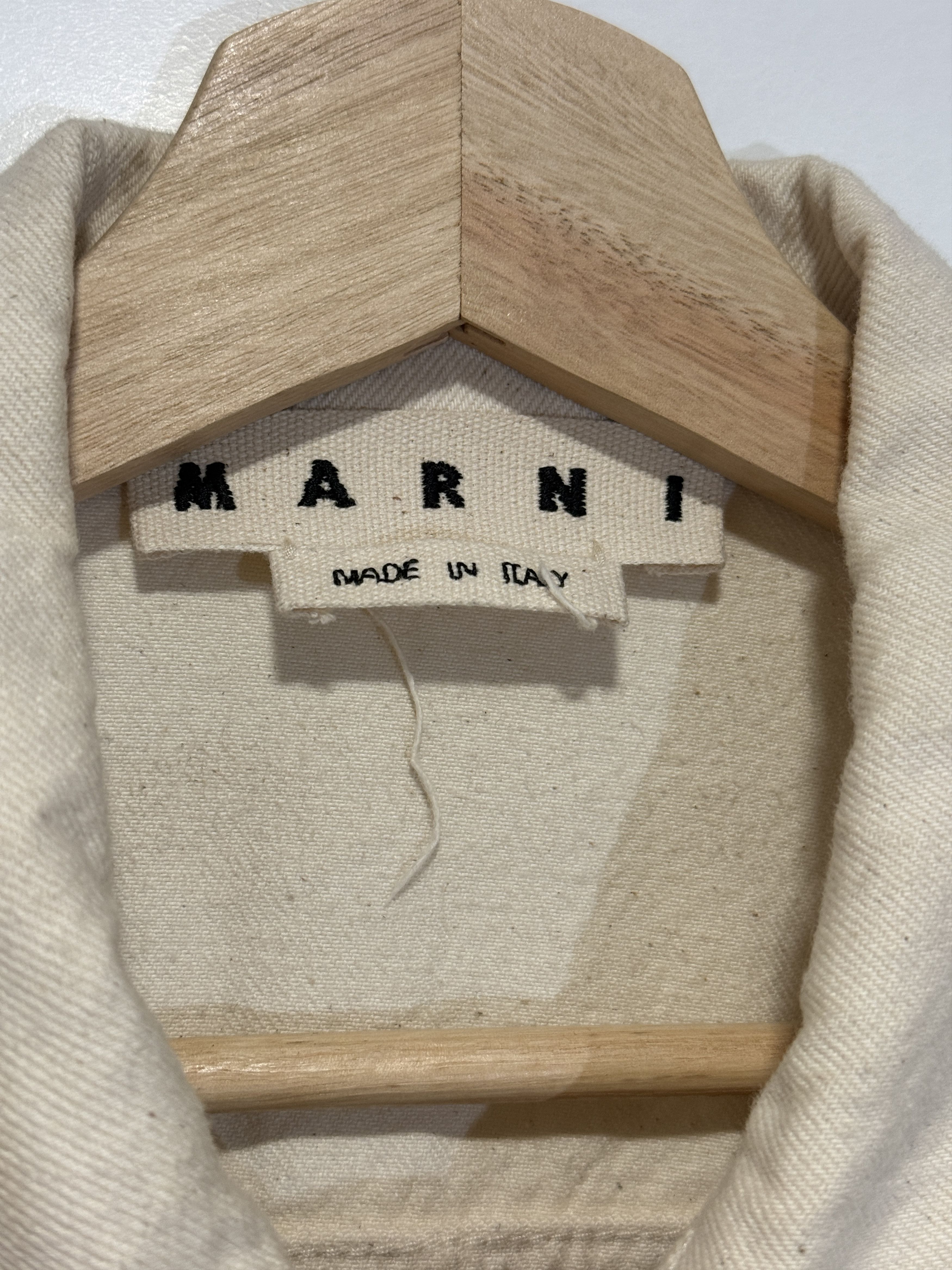 Marni Painted Denim Jacket Size US M / EU 48-50 / 2 - 7 Thumbnail