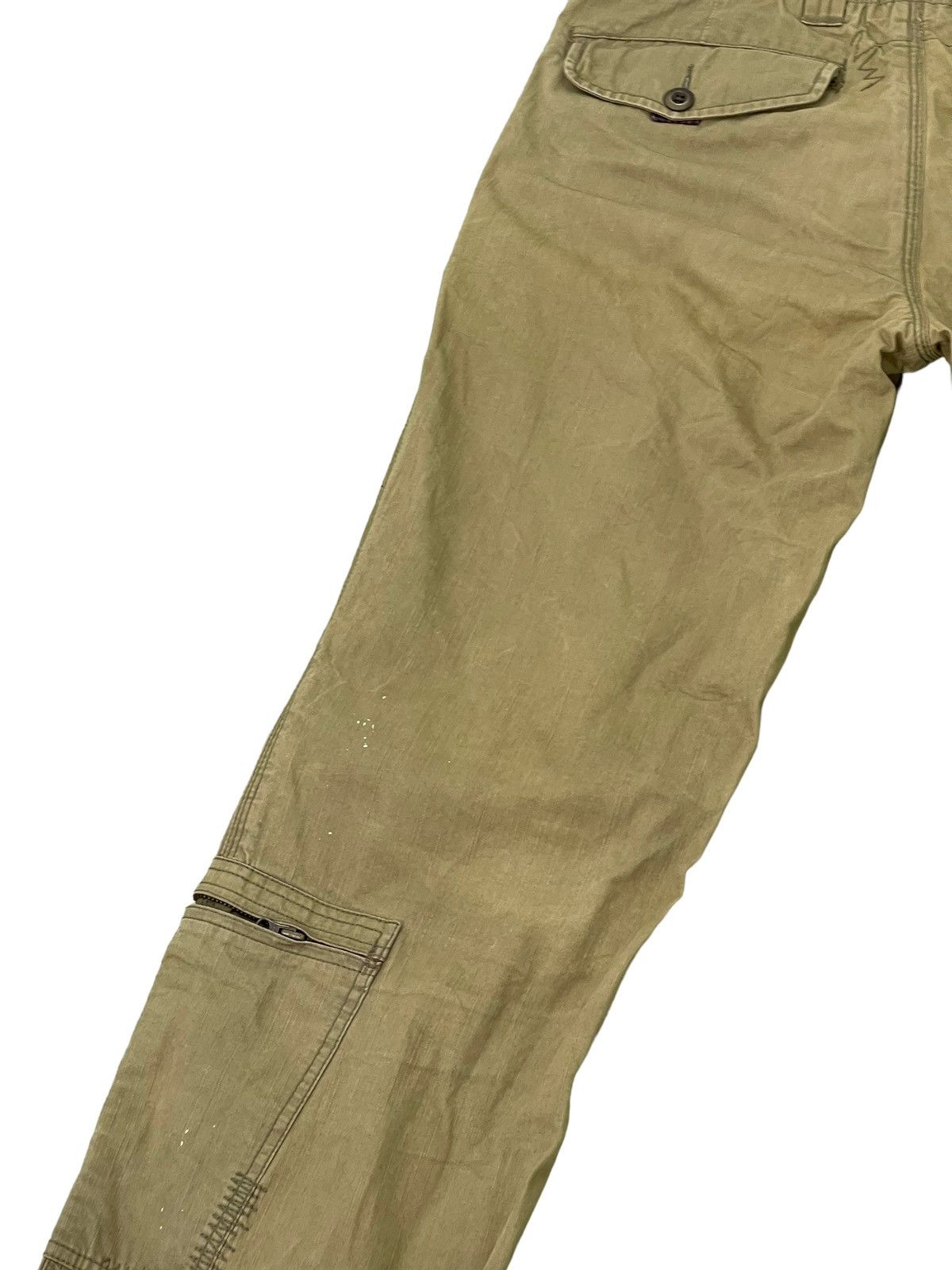 Japanese Brand Loose Cargo 291295 Homme Multi Pockets Boro 6🟦7 Size US 34 / EU 50 - 15 Thumbnail