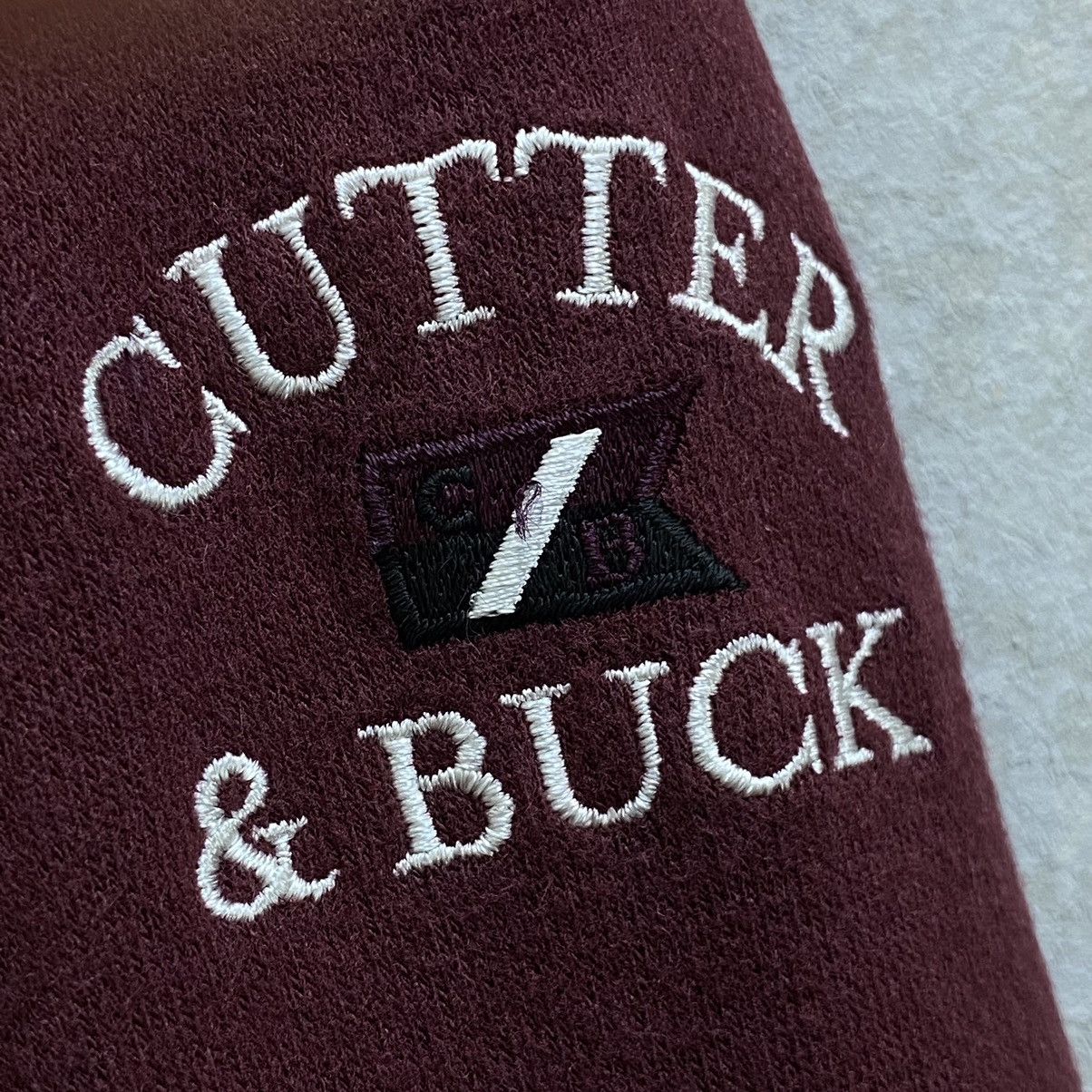 Cutter & Buck Cutter & Buck 1/4 Zip Burgundy Acrylic Rayon Sweatshirt M Size US M / EU 48-50 / 2 - 7 Thumbnail