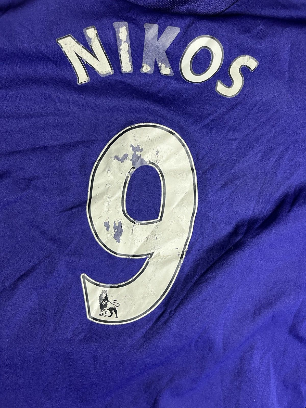 Adidas Adidas Newcastle home jersey 2008/09 Nikos 9# Size US XXL / EU 58 / 5 - 6 Thumbnail