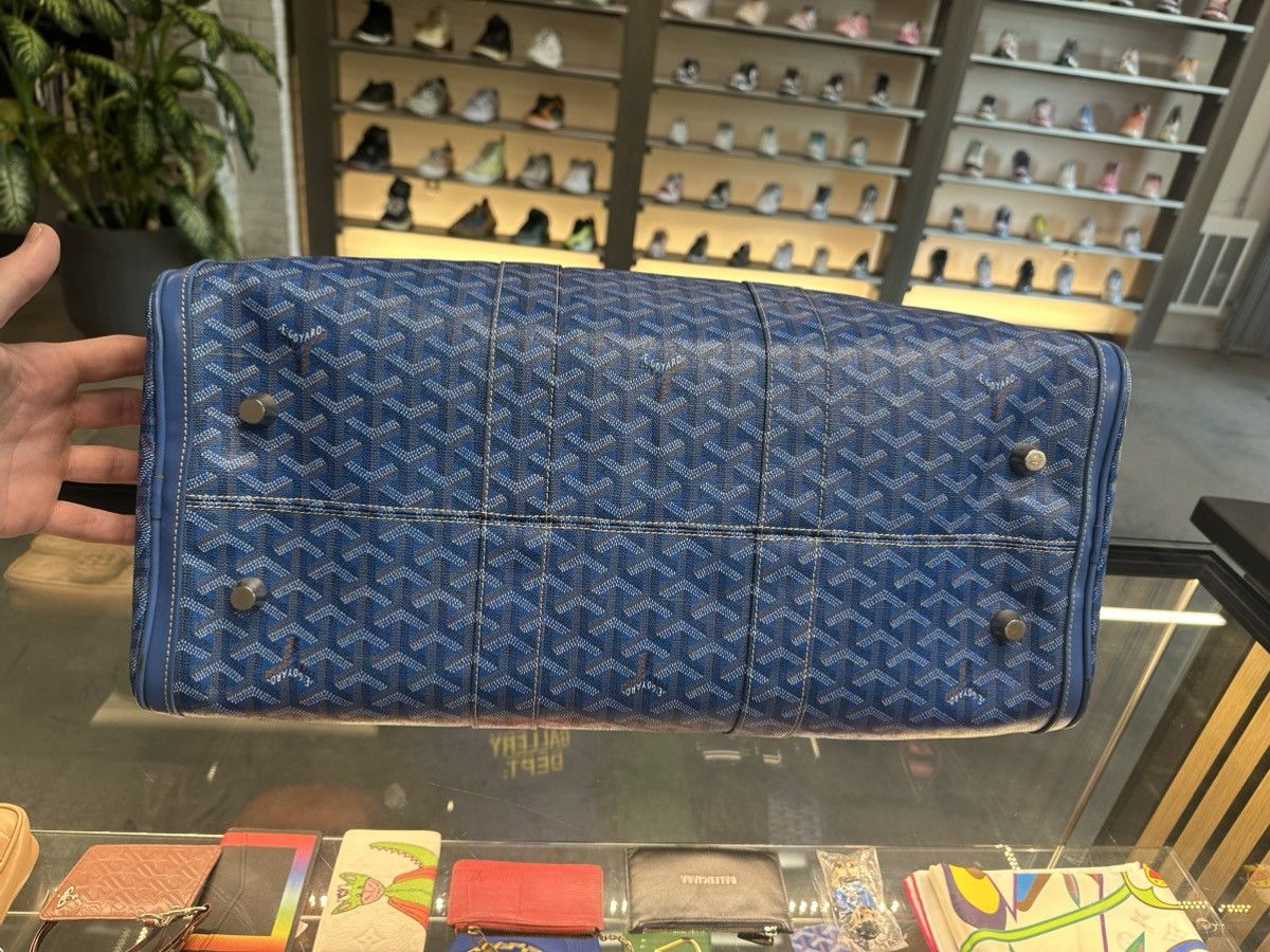 Goyard Goyard Croisiere 40 Duffle Bag Blue Size ONE SIZE - 8 Thumbnail