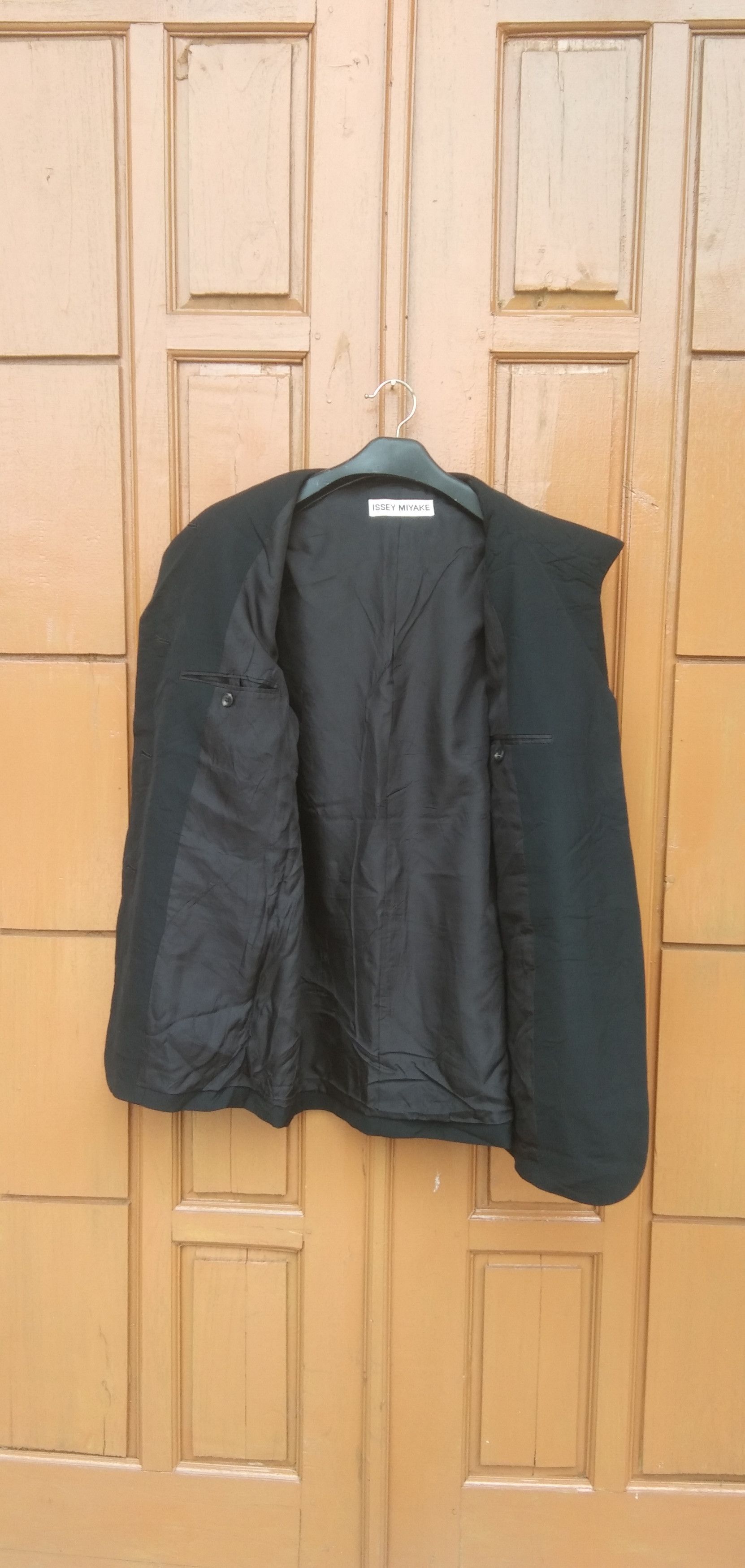 Issey Miyake Issey miyake black suit blazer Size M / US 6-8 / IT 42-44 - 4 Thumbnail