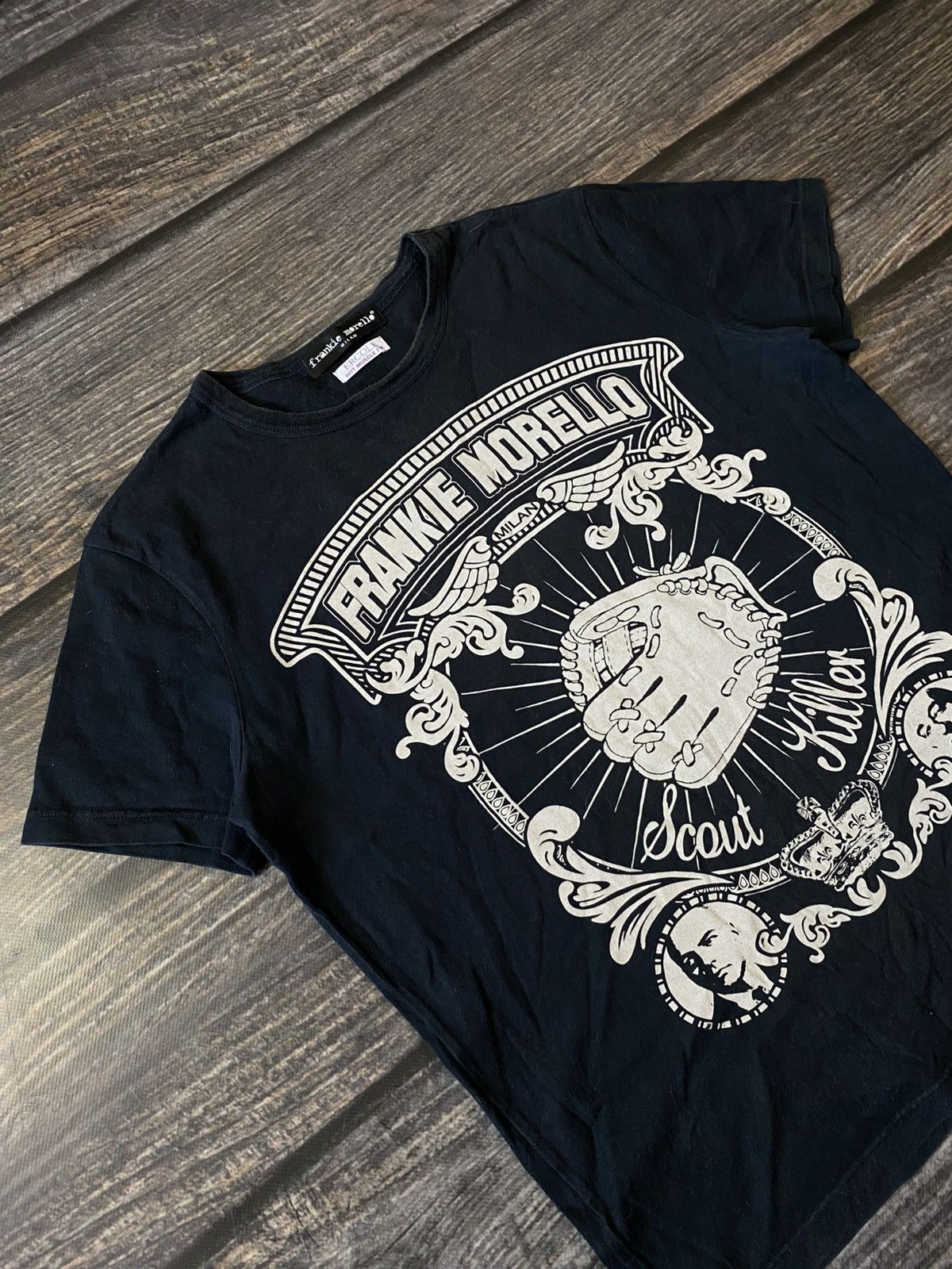 Frankie Morello × Vintage Frankie Morello gothic t-shirt Size US M / EU 48-50 / 2 - 2 Thumbnail