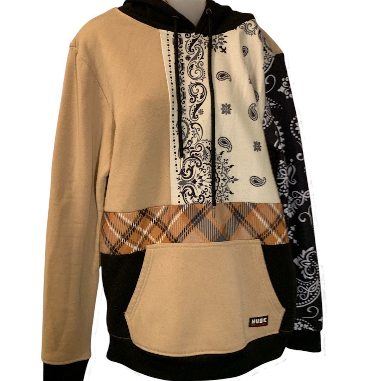 Other Hoodie with patchwork (item#10044) Size US L / EU 52-54 / 3 - 1 Thumbnail