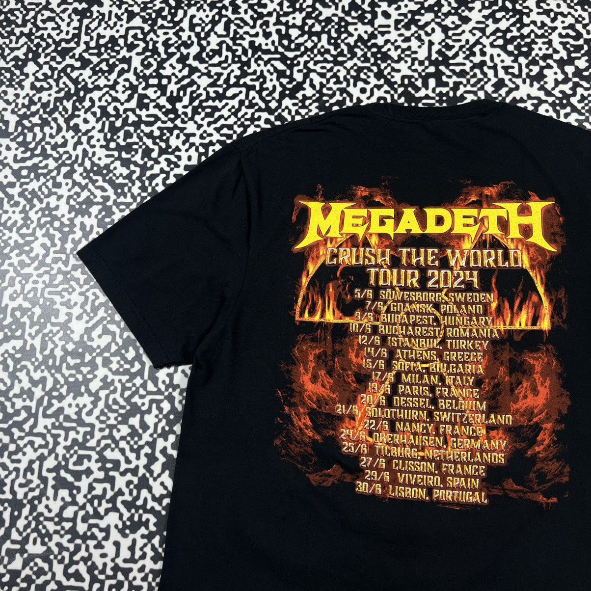 Megadeth Vintage Y2K Megadeth Band Rock Tour Metal Style T-shirt Size US M / EU 48-50 / 2 - 9 Thumbnail