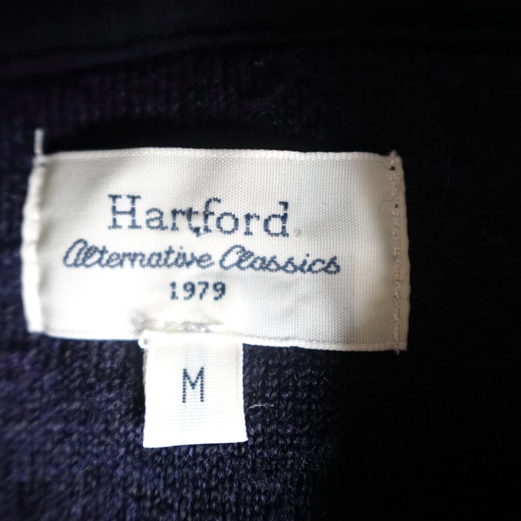 Hartford Hartford Hoodie Regular Medium Blue Solid Retro Pullover Men Size US M / EU 48-50 / 2 - 3 Thumbnail