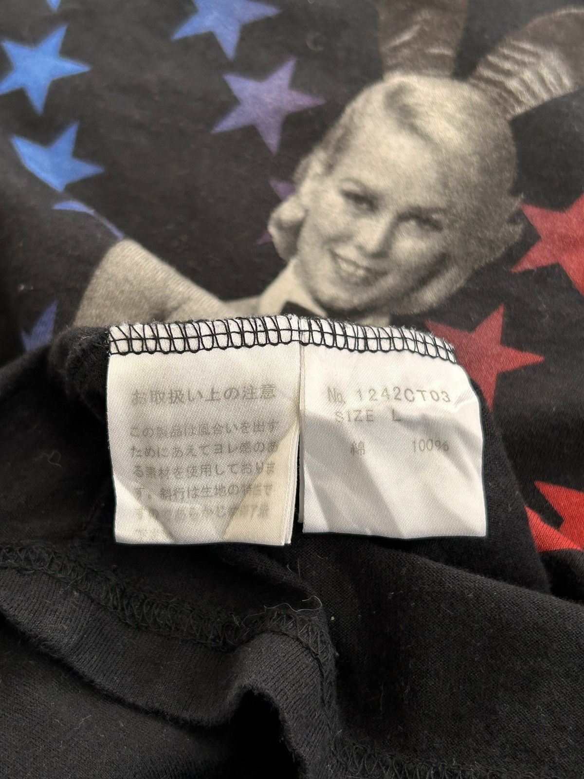 Hysteric Glamour × Playboy Lady Playboy Fronthit Spellout black Size US M / EU 48-50 / 2 - 8 Thumbnail