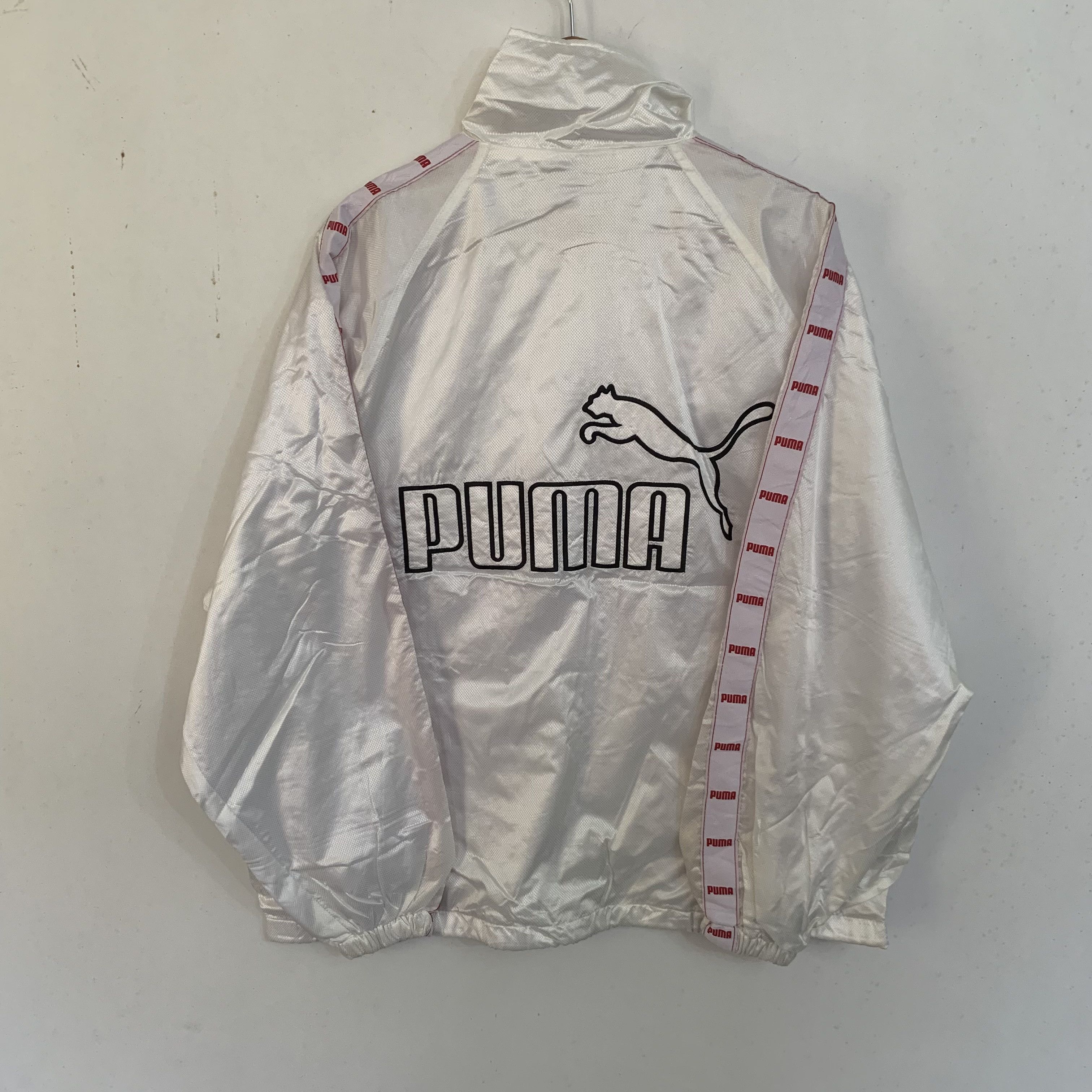 Puma Vintage Side tape puma windbreaker jacket XXL Size US XXL / EU 58 / 5 - 5 Thumbnail