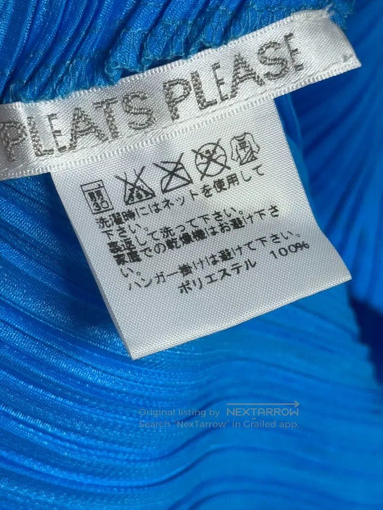 Issey Miyake Issey Miyake size:one size Blue Top with Red Lips Print Size XXS / US 00 / IT 34 - 3 Thumbnail
