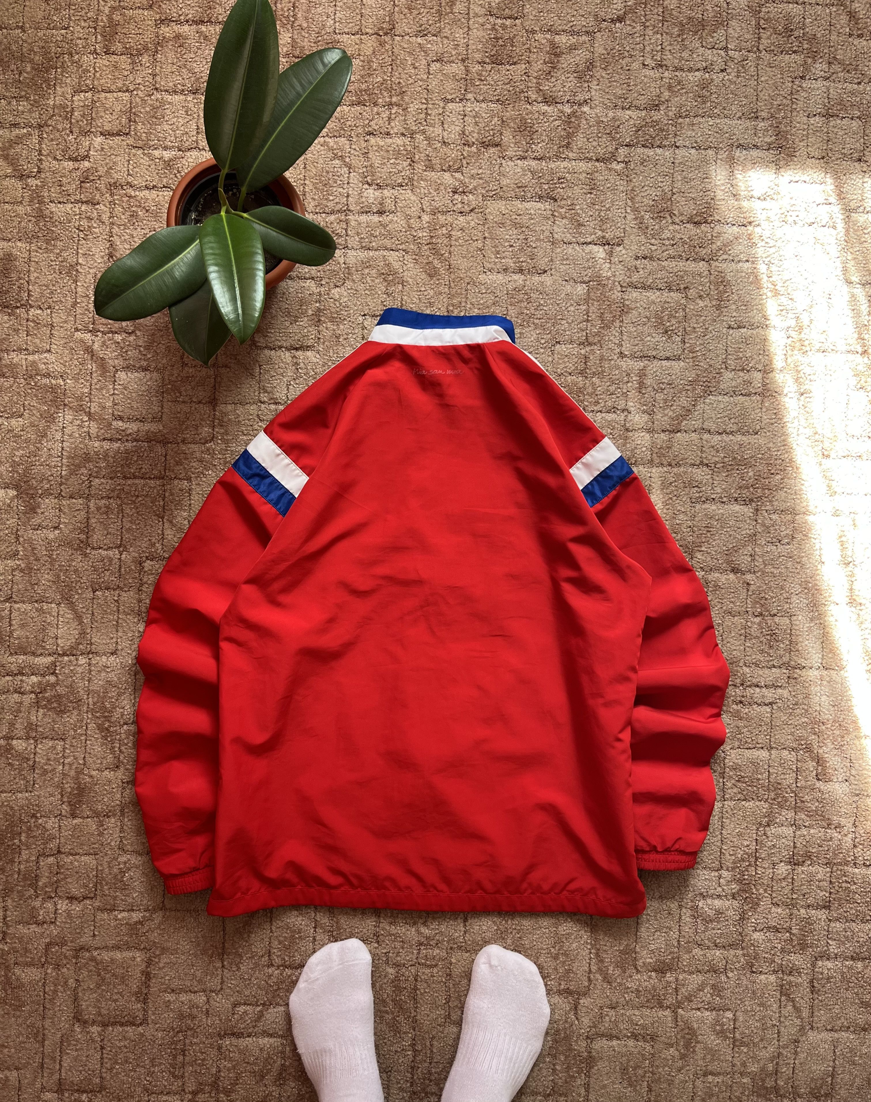 Adidas FC Bayern Munchen Adidas 2014 Soccer Training Track Jacket Size US M / EU 48-50 / 2 - 3 Thumbnail