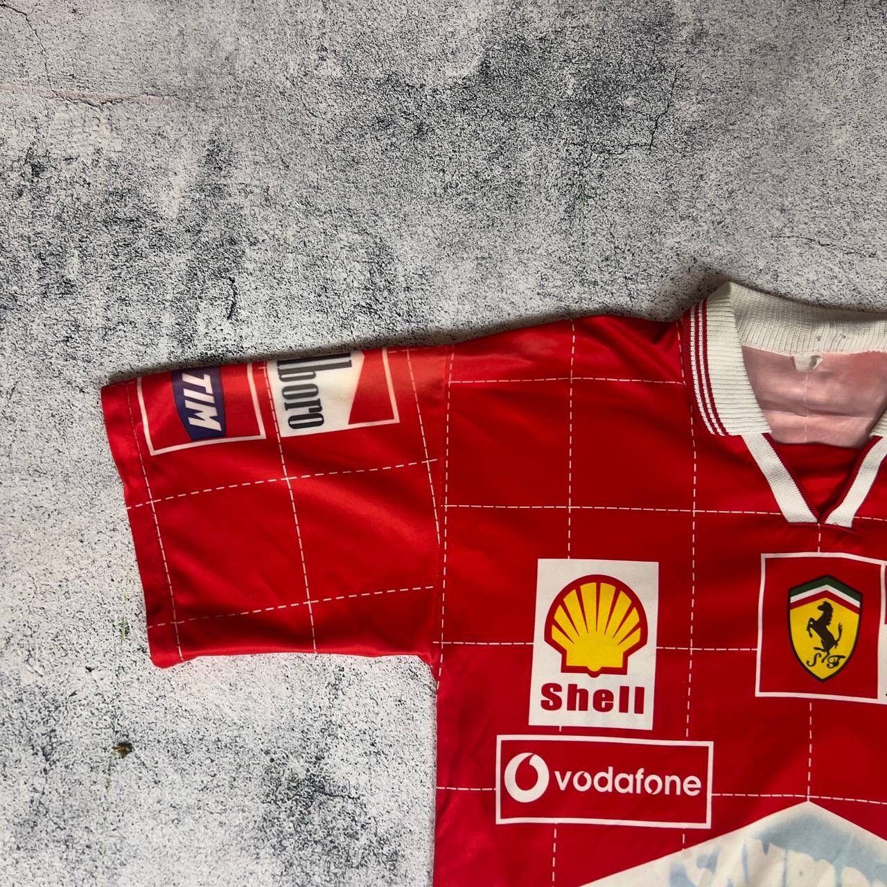 Ferrari Michael Schumacher Ferrari Marlboro Polo Red Men's Size S’ Size US S / EU 44-46 / 1 - 2 Thumbnail